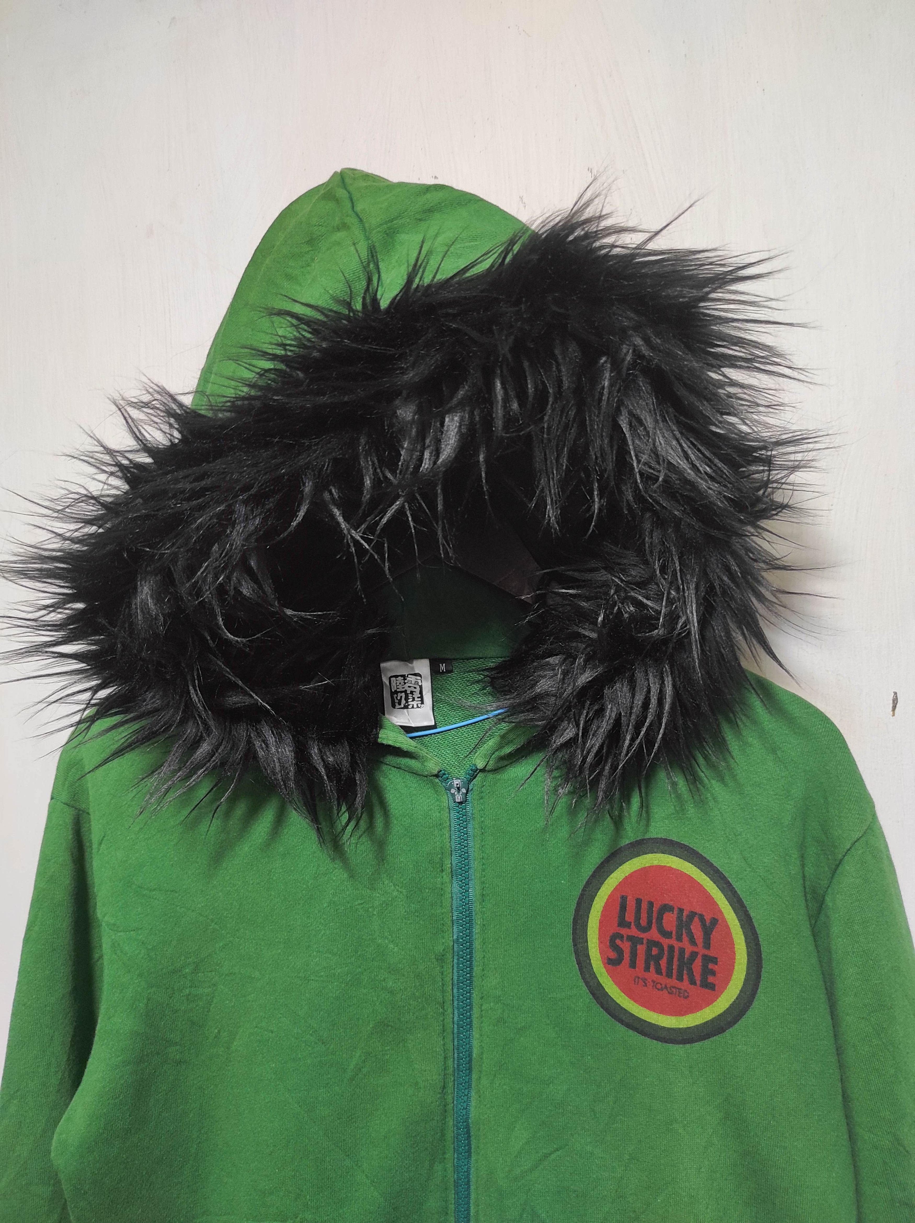 Japanese Brand Lucky Strike zip fur hoodie ifsix LGB style Size US M / EU 48-50 / 2 - 4 Thumbnail