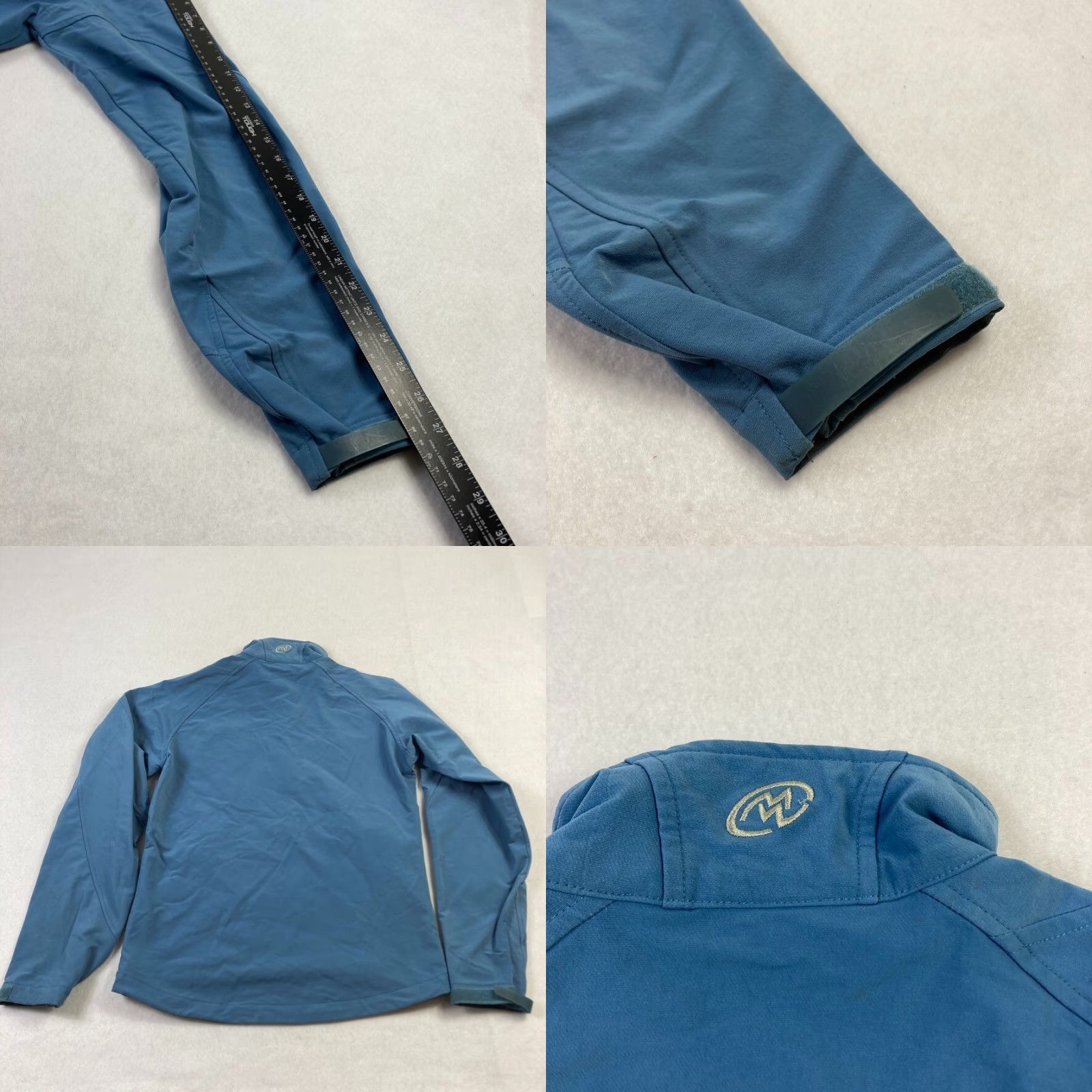 Vintage VINTAGE Cloudveil Jacket Women's Medium Blue Maize Cyclone Serendipity Soft Shell Size M / US 6-8 / IT 42-44 - 9 Thumbnail