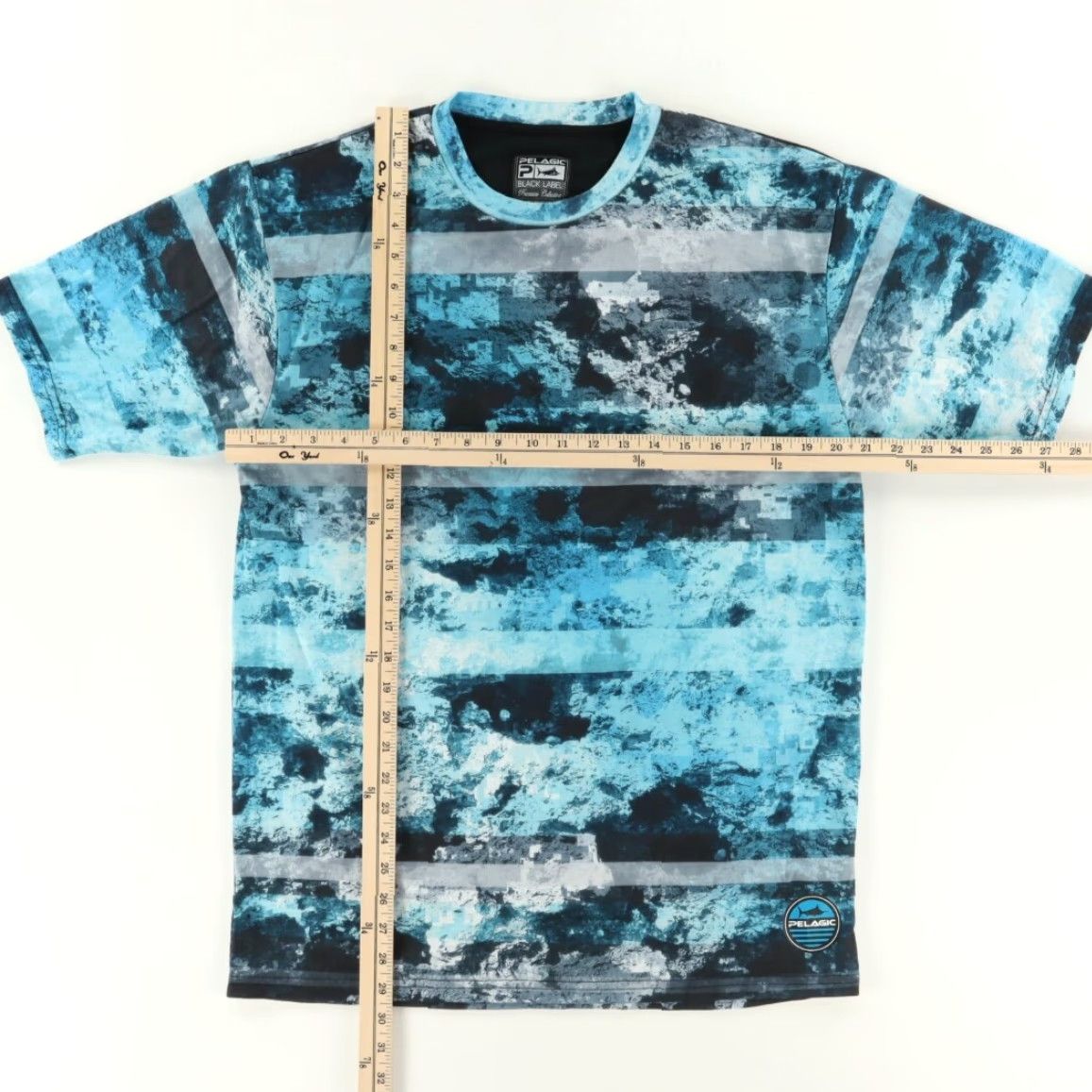 Vintage **Pelagic Black Label All Over Print T-Shirt Blue Men's L** User: **Black Label All Over Print T-Shirt Blue Men's L** Pelagic ** Size US L / EU 52-54 / 3 - 3 Thumbnail