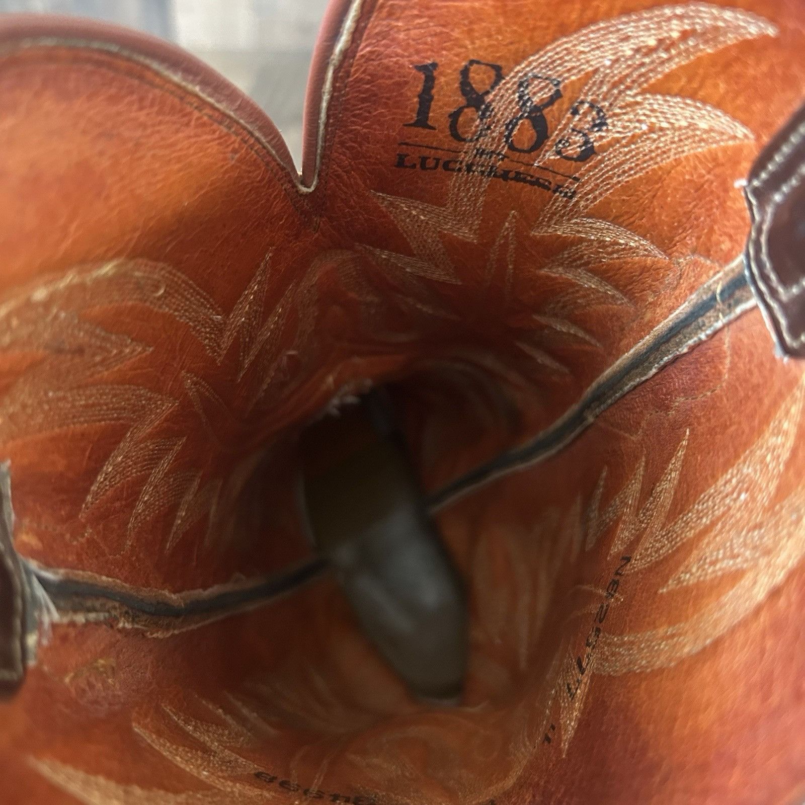 Lucchese Lucchese 1883 Mad Dog N82577 Cowboy Boots Womens 8 B Size US 8 / IT 38 - 6 Thumbnail