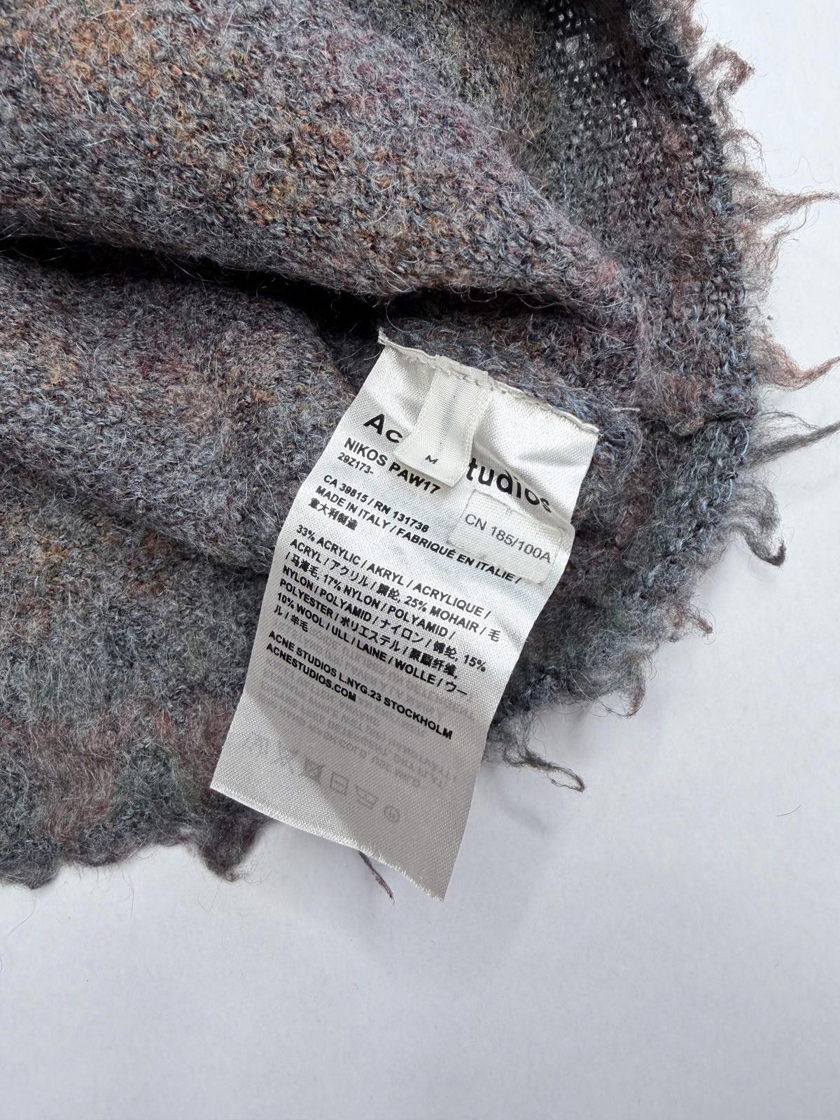Acne Studios Acne Studios Nikos AW17 Mohair Sweater Mineral Blue Medium Size US M / EU 48-50 / 2 - 5 Thumbnail