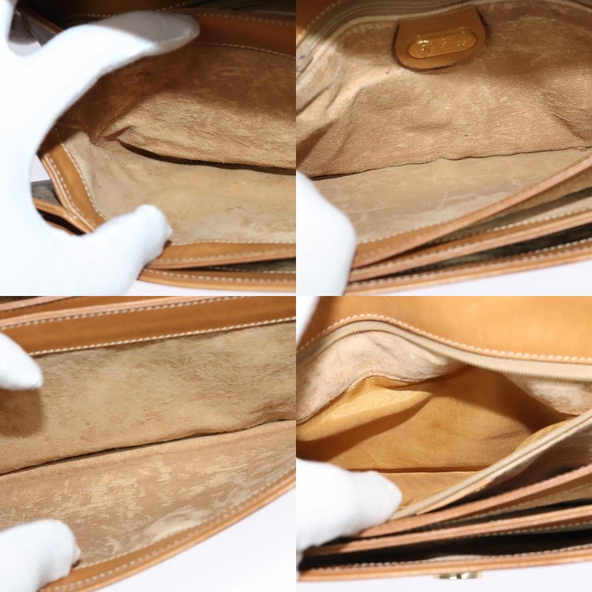 Gucci GUCCI Micro GG Supreme Shoulder Bag Pvc Brown Gold 004 106 Size ONE SIZE - 12 Thumbnail