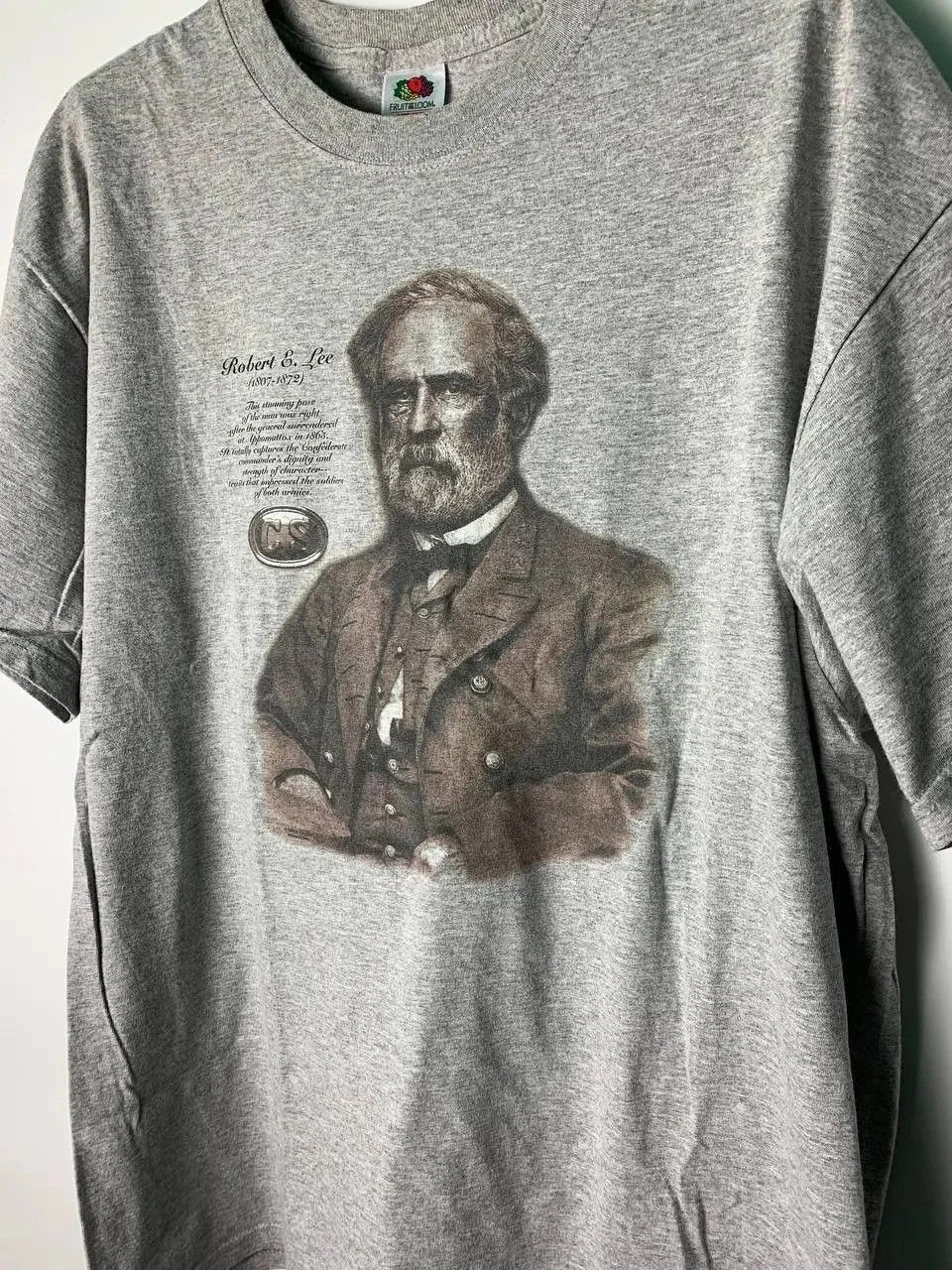 Other Vintage General Robert E Lee Short Sleeve T-Shirt Gray XL Size US XL / EU 56 / 4 - 5 Thumbnail