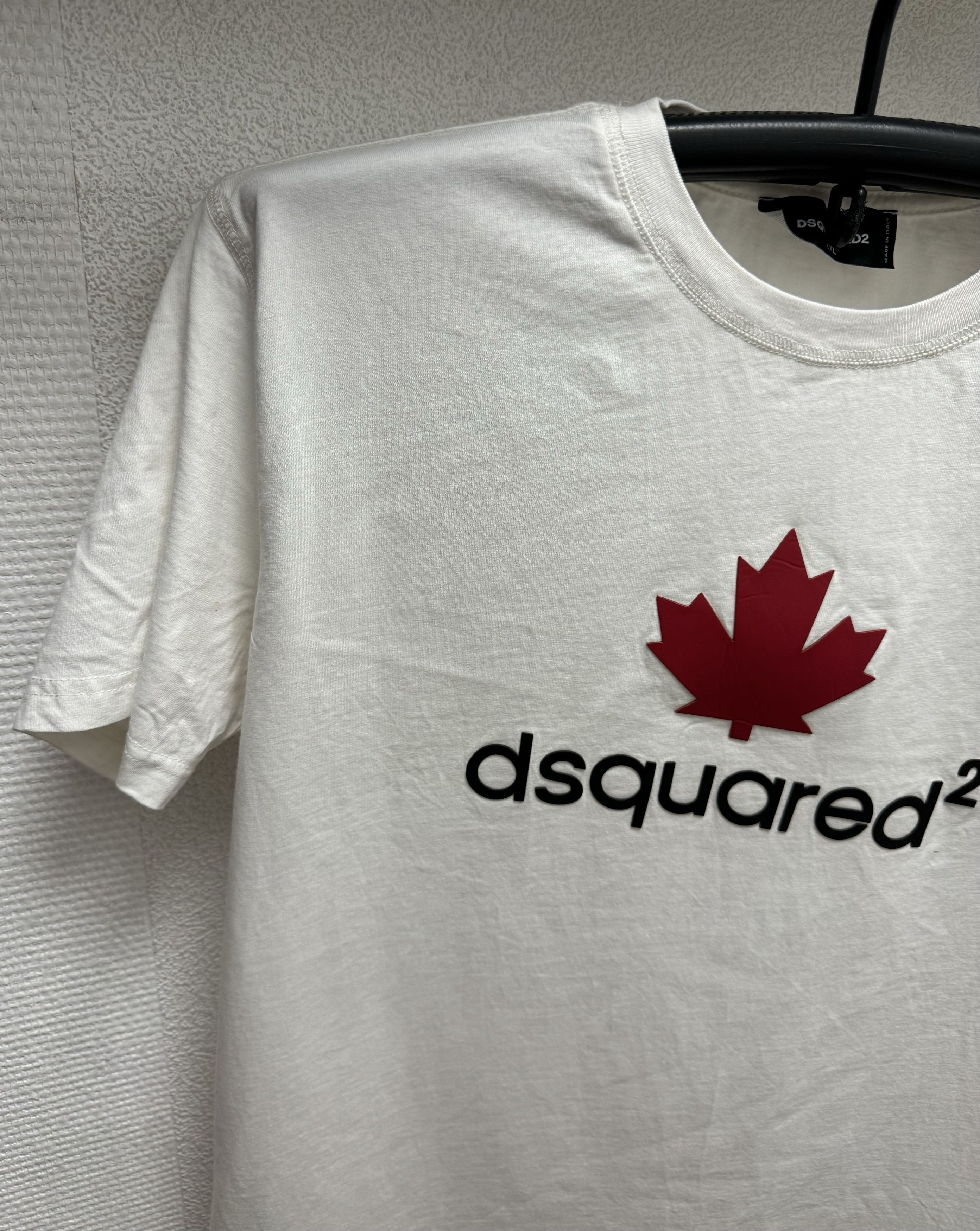Dsquared2 Dsquared dsquared2 dsq big logo white t-shirt Xxl 2xl Size US XXL / EU 58 / 5 - 9 Thumbnail