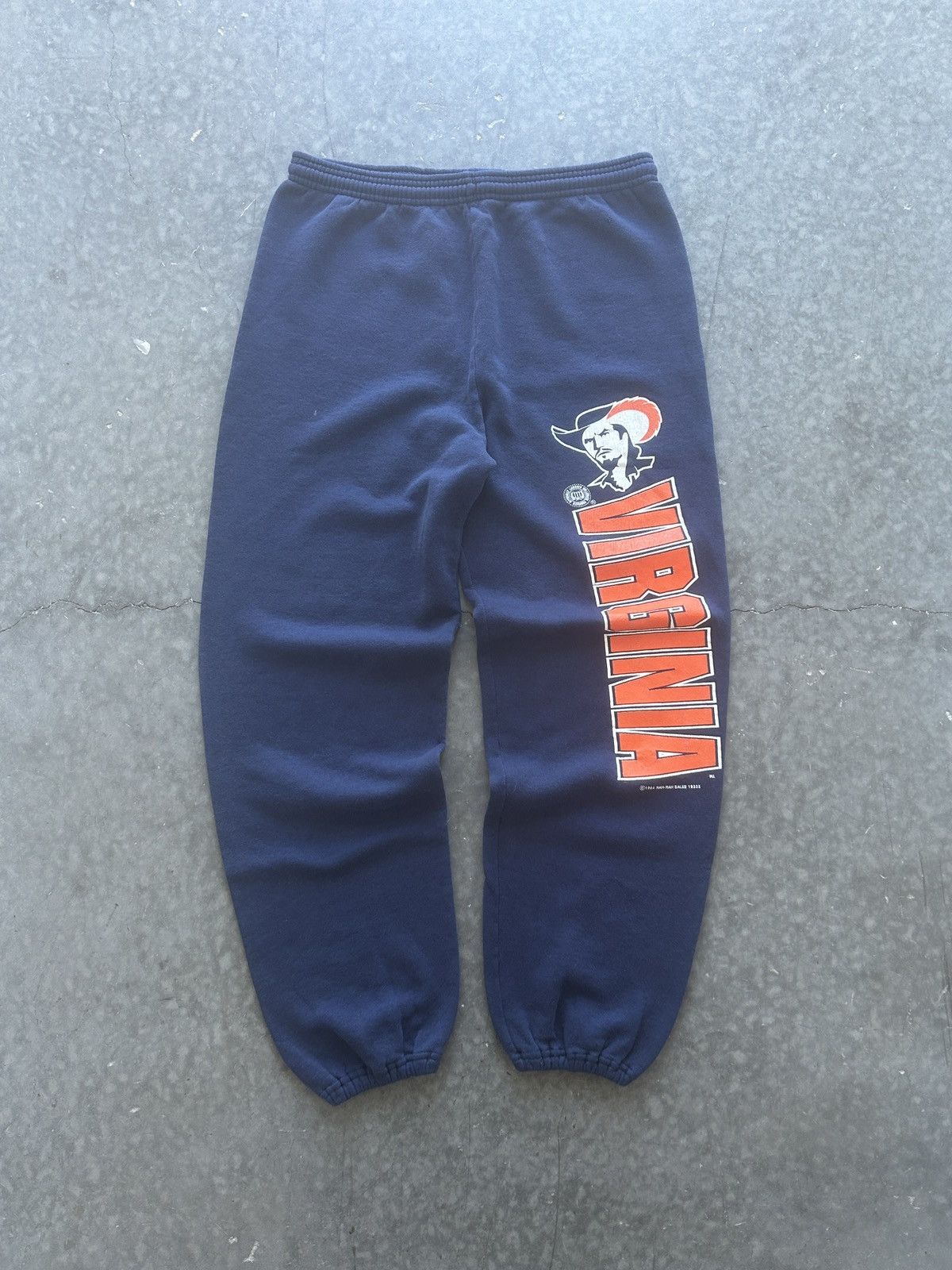 Jerzees × Vintage Vintage 90s UVA Cavaliers Sweatpants Size US 32 / EU 48 - 1 Thumbnail