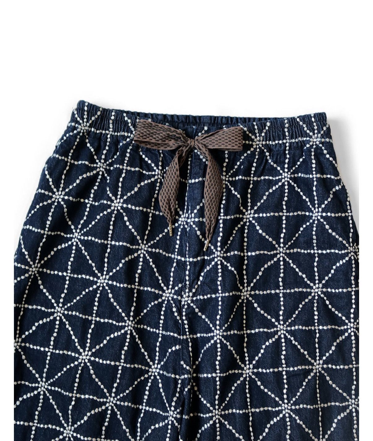 Kapital Kapital 8oz denim FOLK DOJO embroidery W knee pants size 4 Size US 36 / EU 52 - 3 Thumbnail
