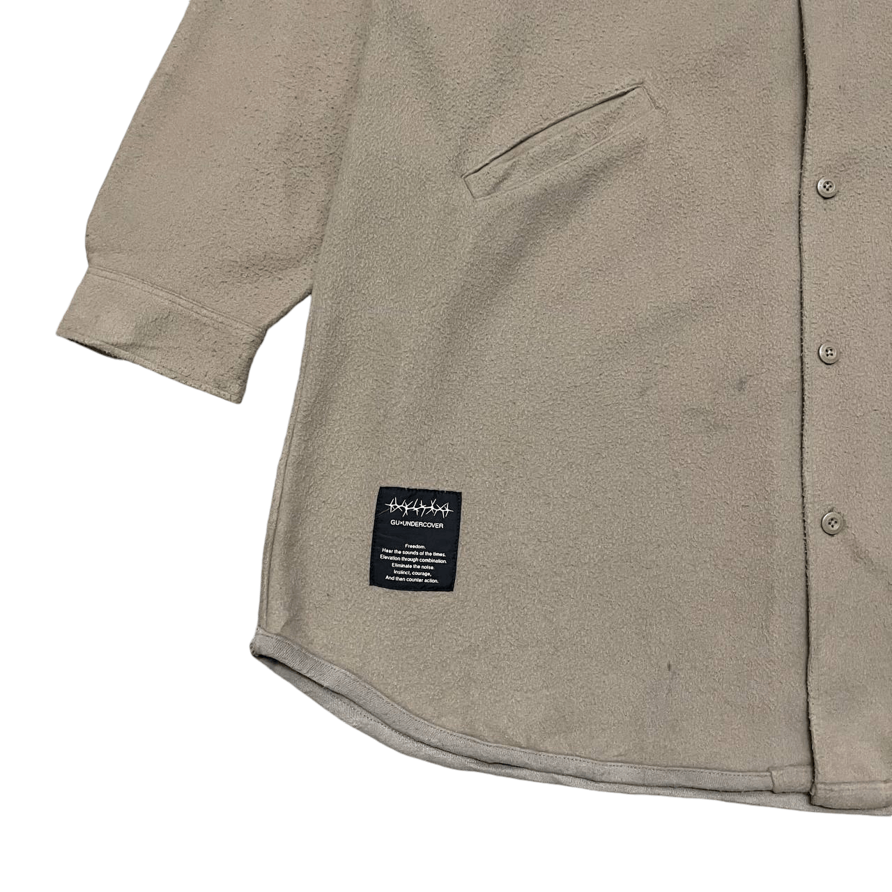 GU × Undercover Undercover Jun Takahashi Gu Melton Jacket Size US XXL / EU 58 / 5 - 3 Thumbnail