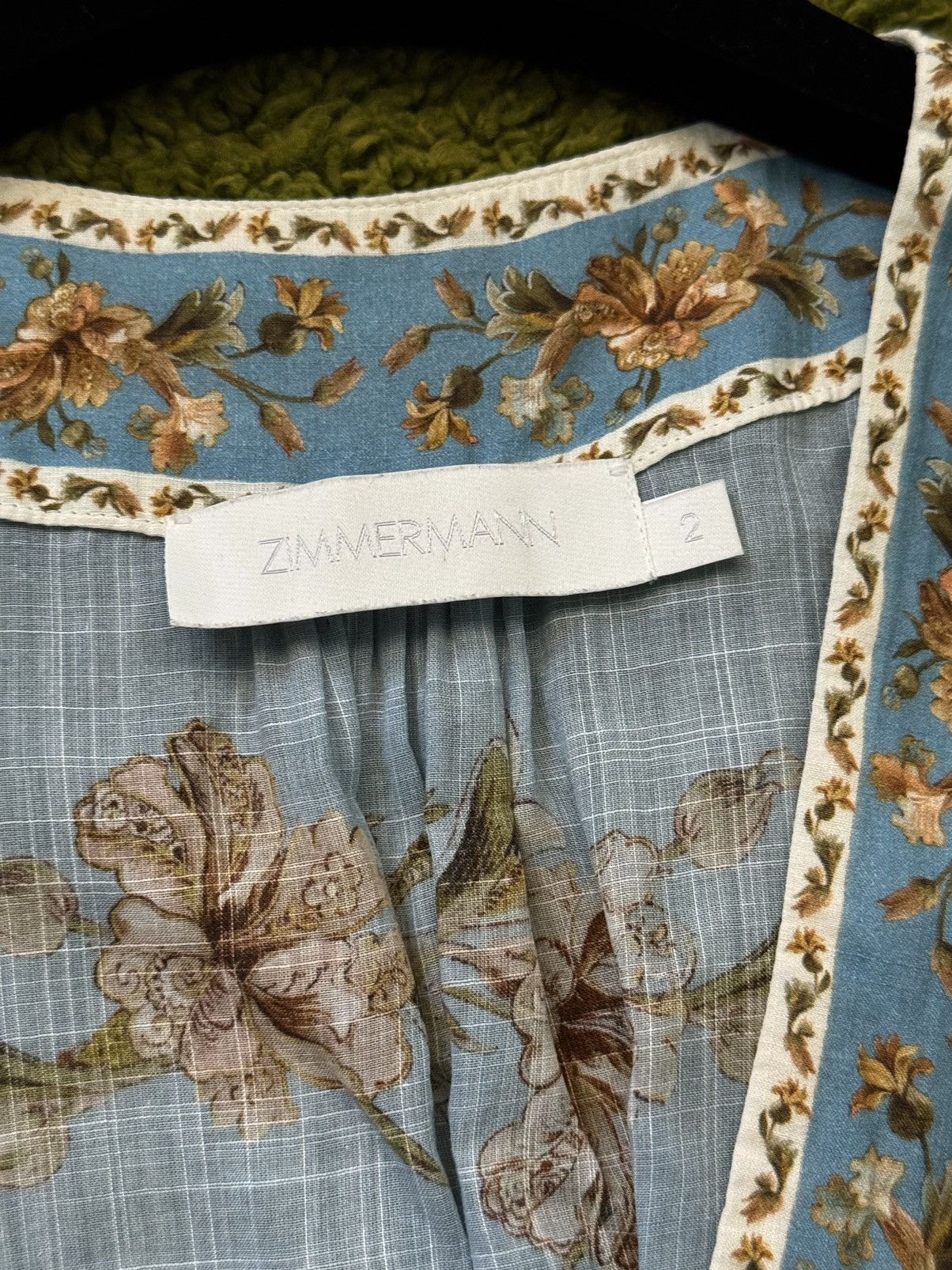 Zimmermann Zimmermann iconic floral pattern belted poplin maxi dress Size S / US 4 / IT 40 - 4 Thumbnail
