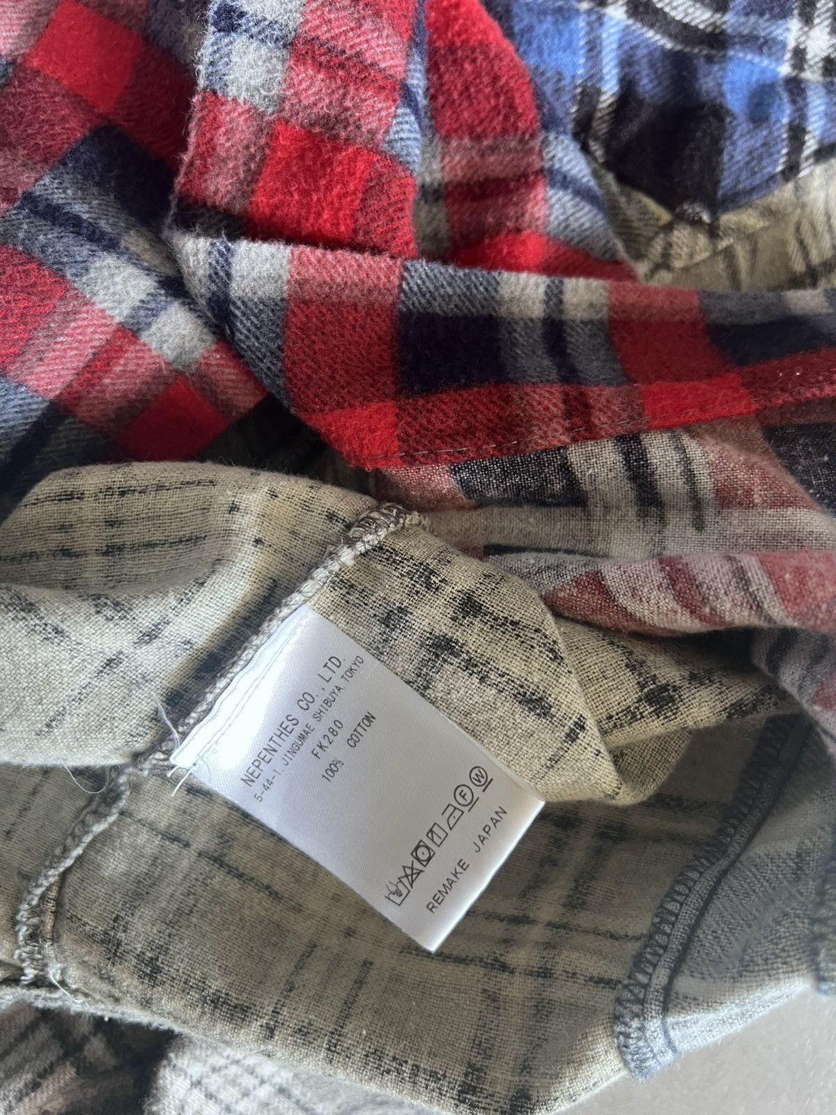 Needles Rebuild by Needles Flannel Size US M / EU 48-50 / 2 - 4 Thumbnail