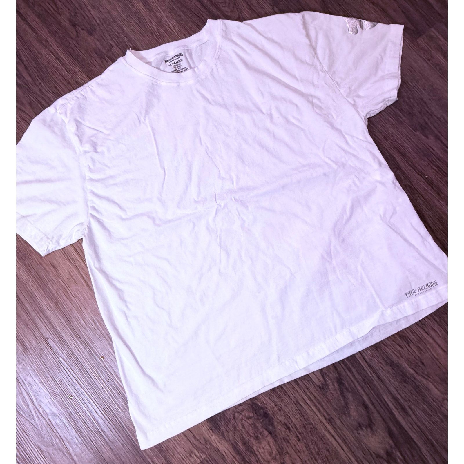 True Religion True Religion Shirt Mens XL White Blank Tee Size US XL / EU 56 / 4 - 1 Thumbnail