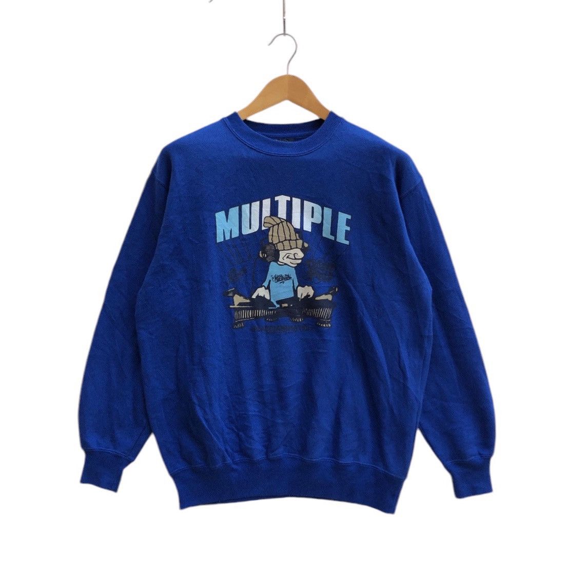 Japanese Brand WHIRL SPLEVO Crew Neck Sweatshirt #0916-30 Size US L / EU 52-54 / 3 - 1 Thumbnail