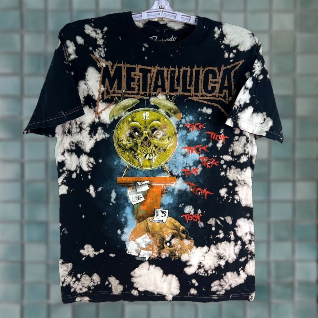 Bravado VINTAGE Metallica Bravado 2015 Death is Pain Tick Tock Shirt SZ M Heavy Metal Tie Dye Size US M / EU 48-50 / 2 - 1 Thumbnail