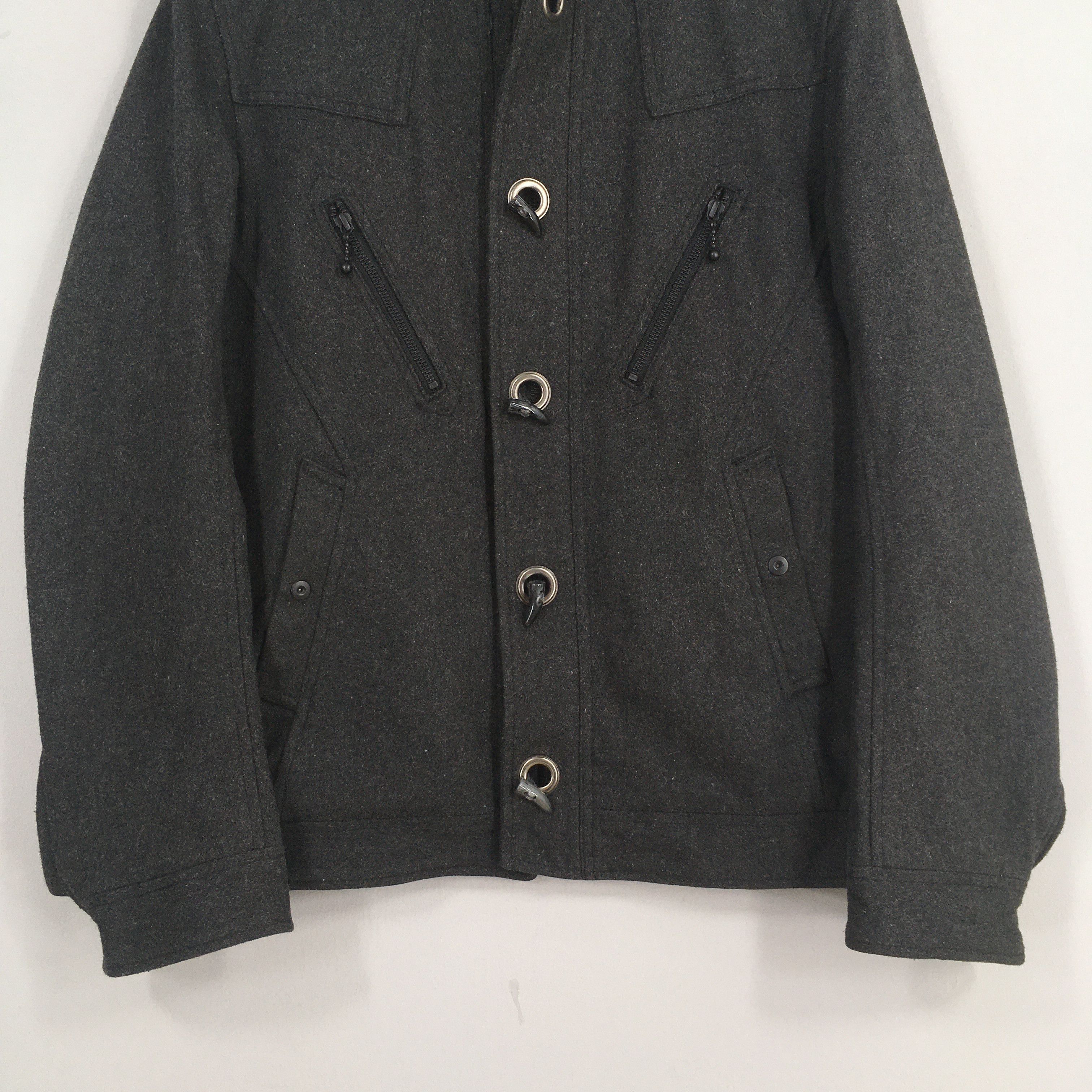 Nicole Club Vintage Nicole Club Men Black Wool Jacket Medium Size US M / EU 48-50 / 2 - 4 Thumbnail