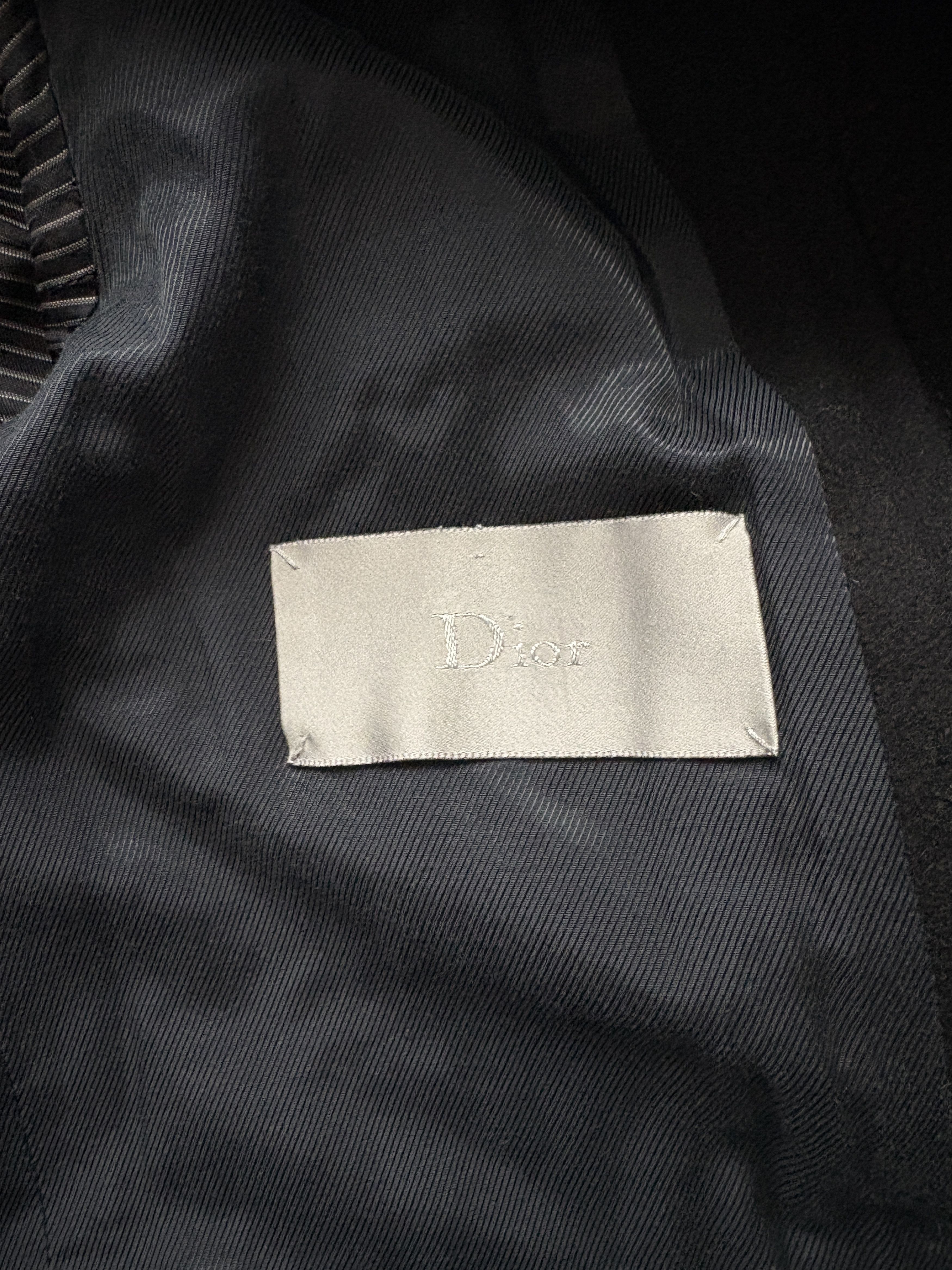 Dior ⚡️QUICK SALE⚡️2008 Dior KVA Black Duffle Coat with Hood Size US S / EU 44-46 / 1 - 3 Thumbnail
