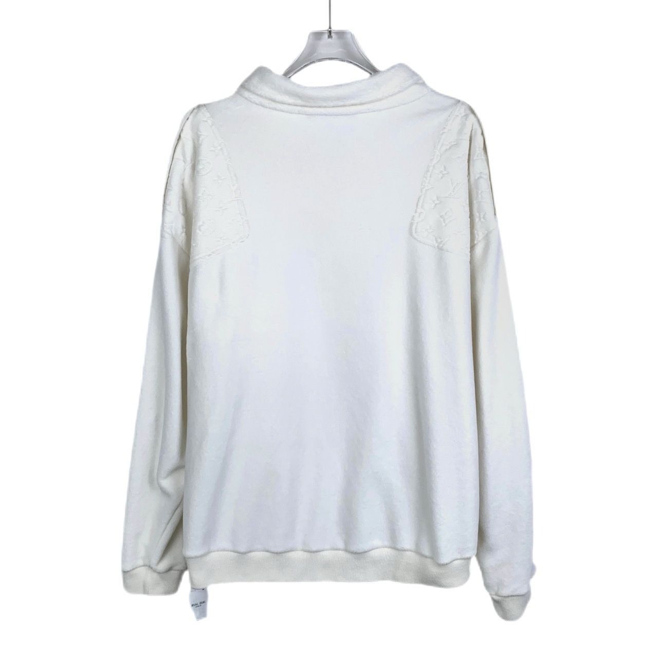 Louis Vuitton Louis Vuitton Embossed Logo Monogram Pocket Half-Zip Flocked Size US M / EU 48-50 / 2 - 8 Thumbnail