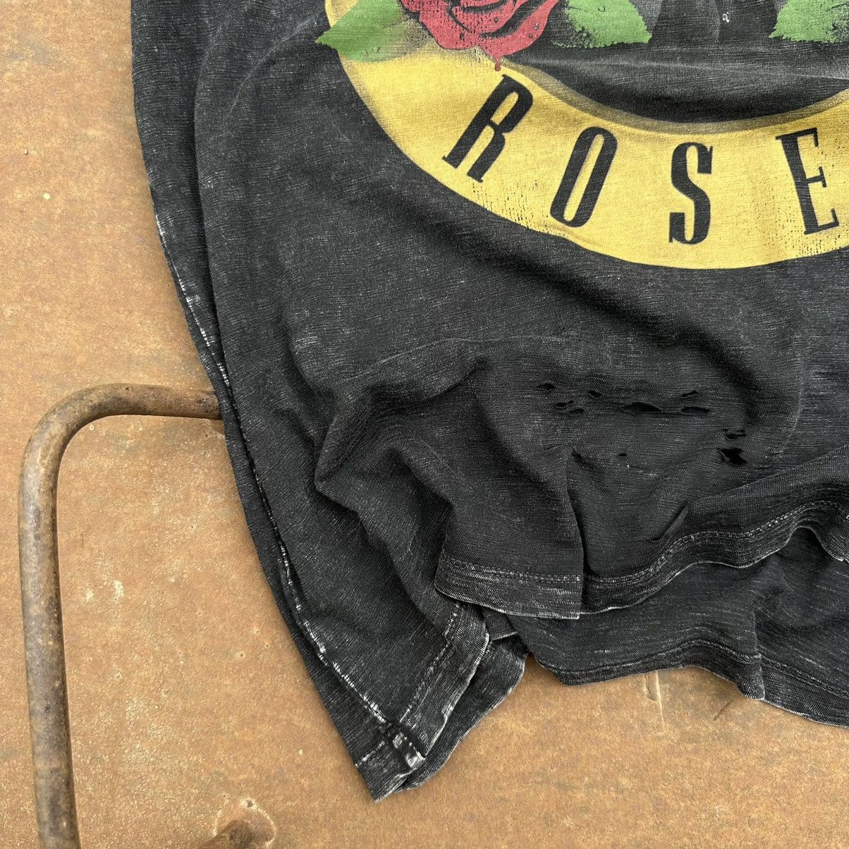 Guns N' Roses × Vintage Vintage Guns N Roses T-shirts Big Logo Rock Band Tee 90s Y2k Size US L / EU 52-54 / 3 - 6 Thumbnail