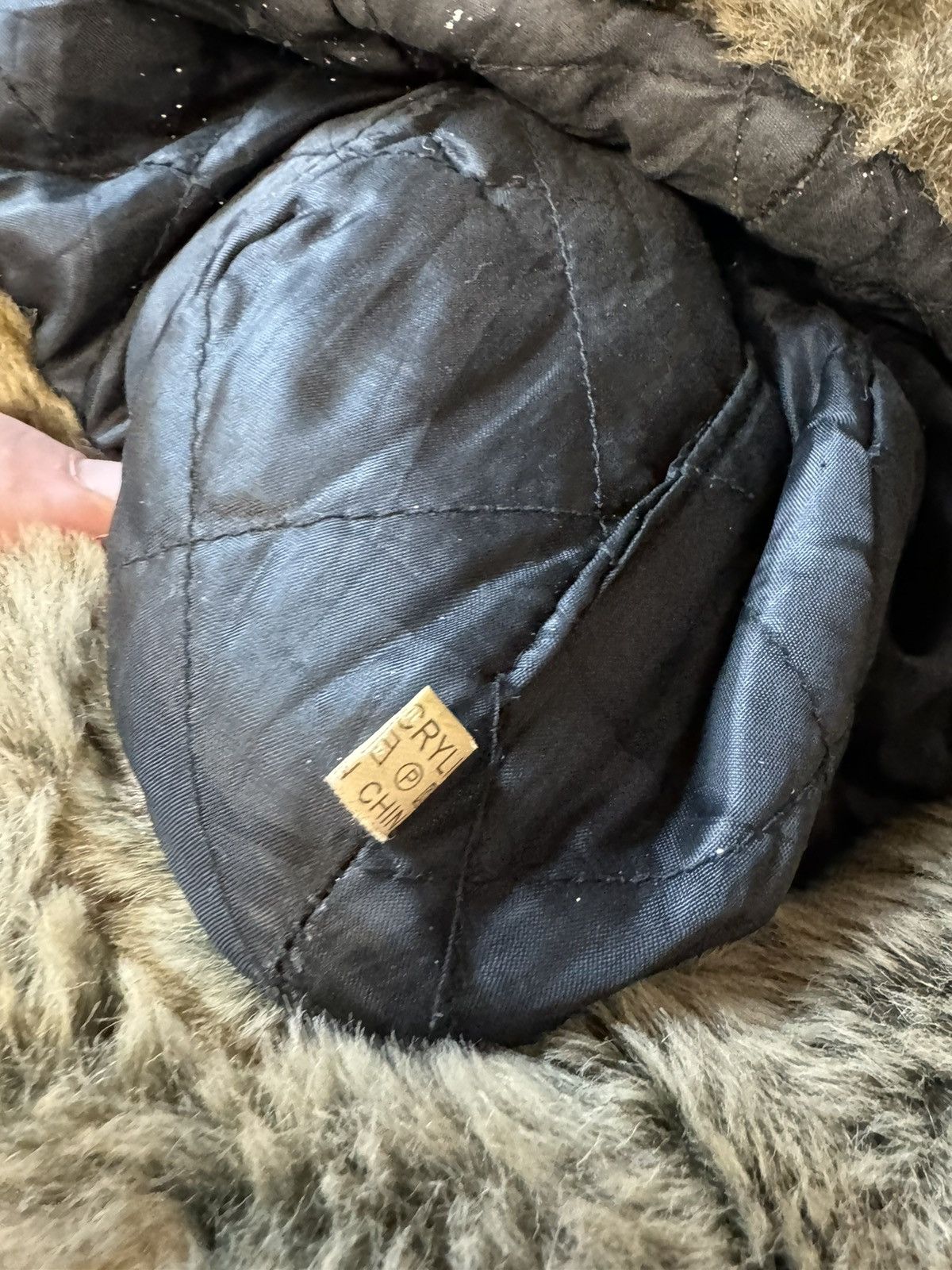 Japanese Brand × Vintage Vintage Y2K Opium Fuzzy Fur L.G.B Style Ushanka Hat Size ONE SIZE - 11 Thumbnail