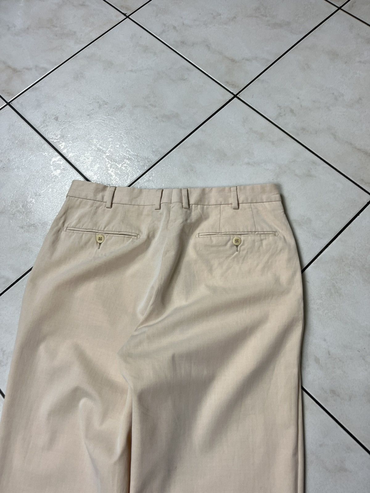 Ermenegildo Zegna Ermenegildo Zegna casual creased pants pleated trousers Size US 34 / EU 50 - 15 Thumbnail