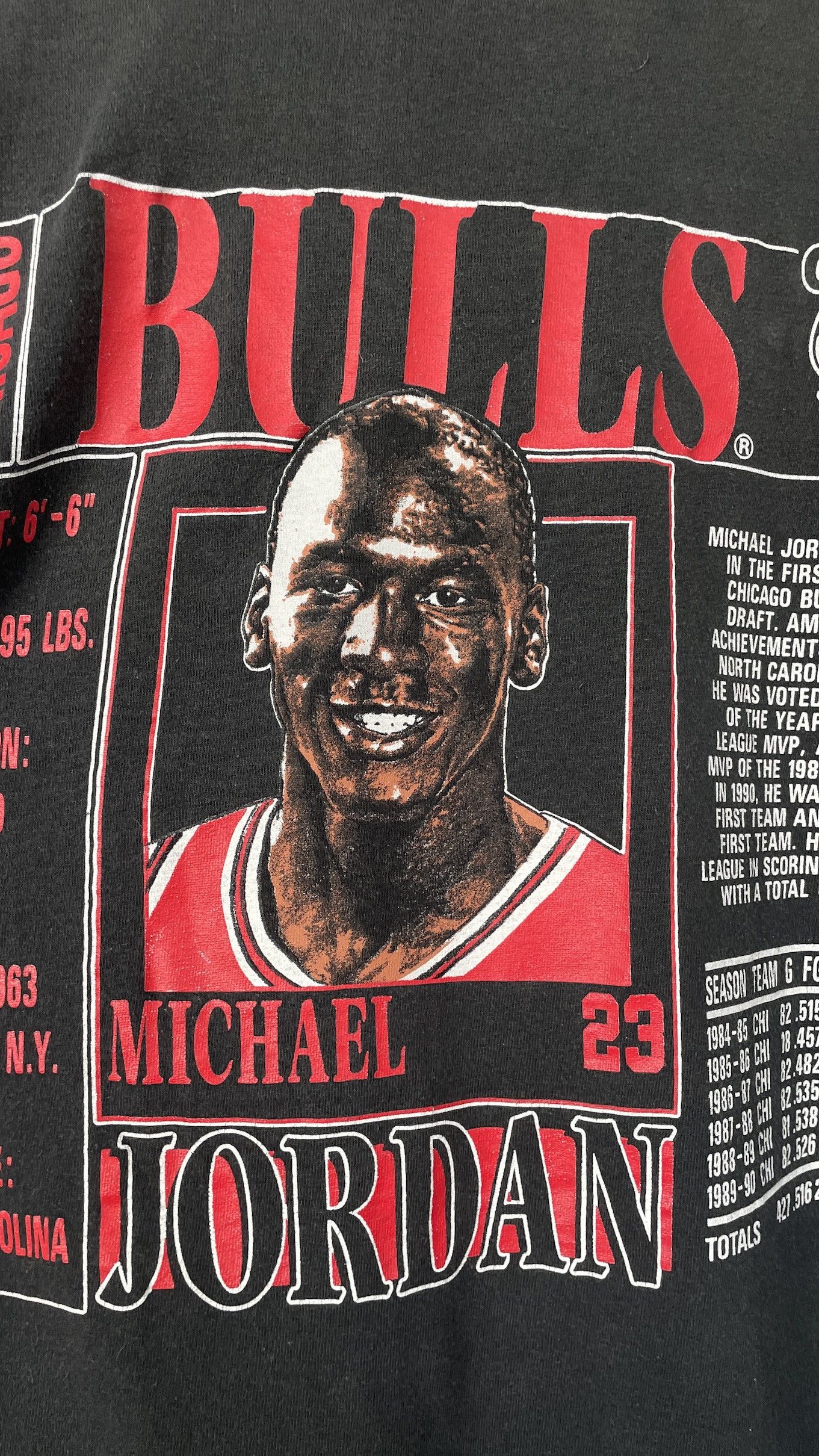 Nutmeg Mills Chicago Bulls Michael Jordan Nutmeg Mills T Shirt Size US L / EU 52-54 / 3 - 8 Preview