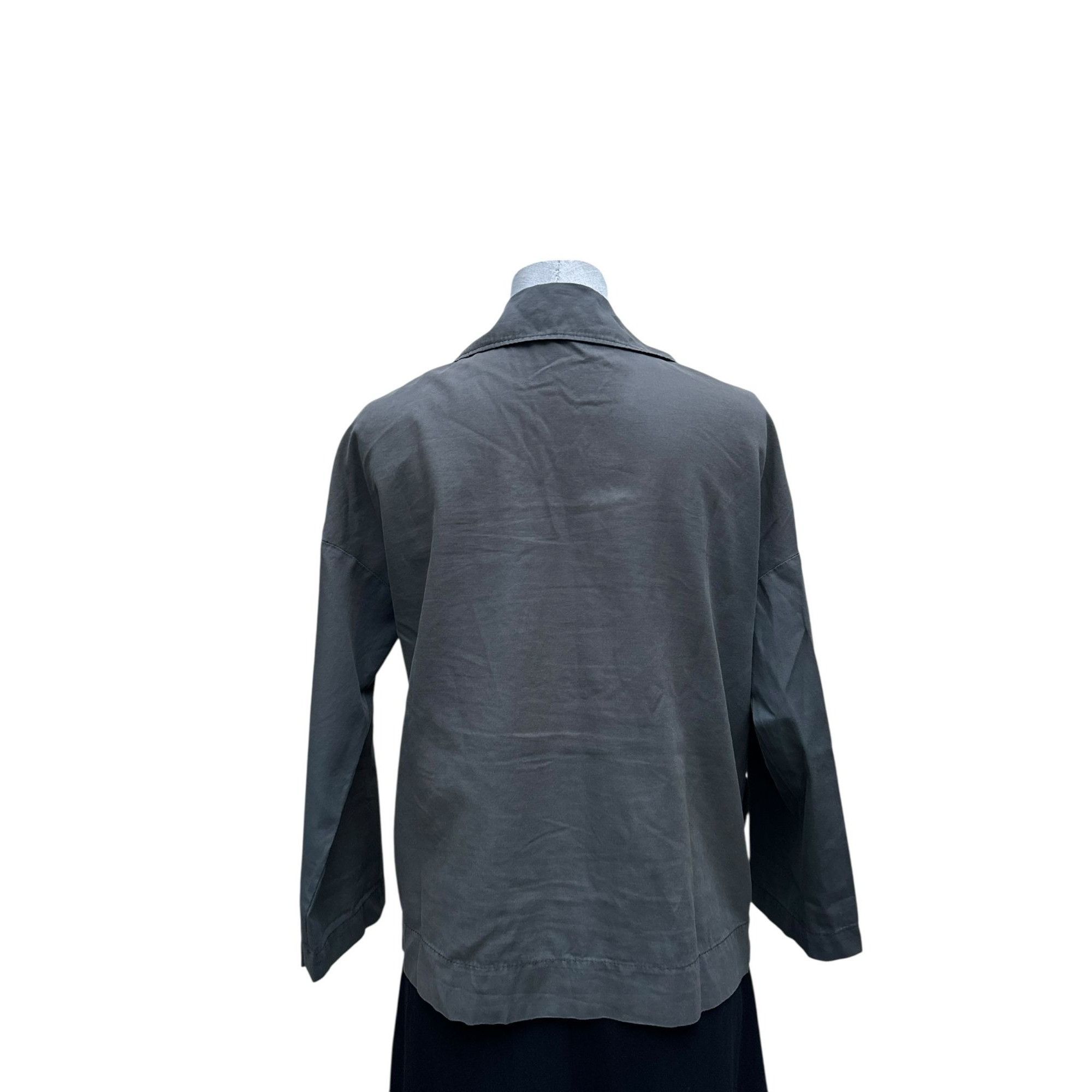 Miu Miu Vintage Kaki Blazer Shirt Jacket Size M / US 6-8 / IT 42-44 - 5 Thumbnail