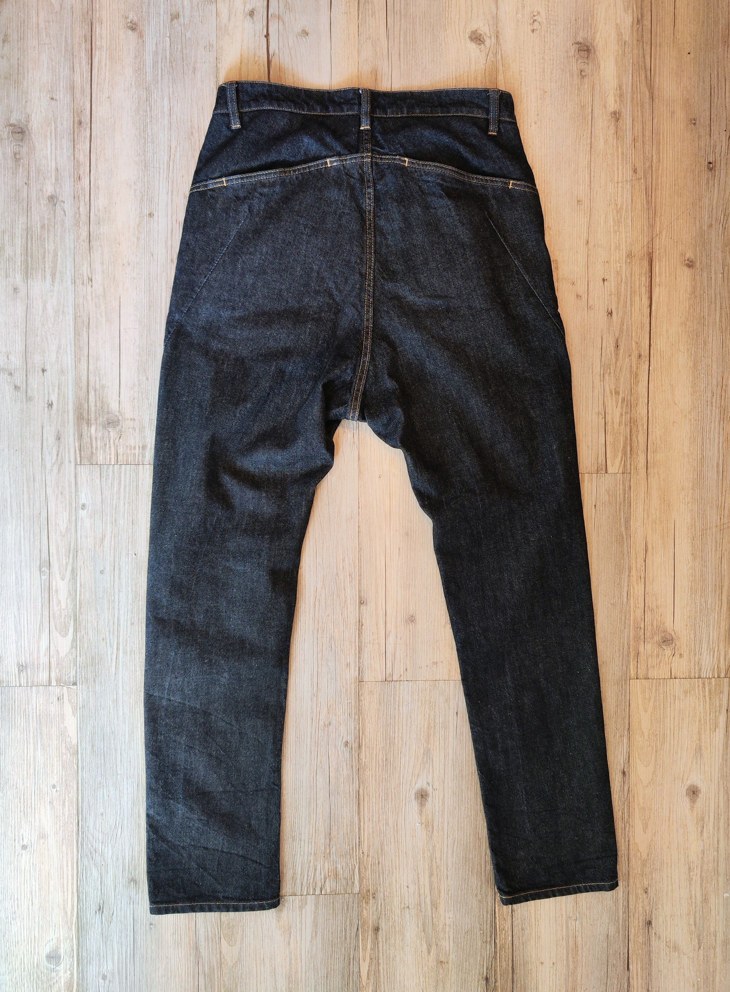 Kazuyuki Kumagai Attachment KP22 front zip denim pants.Like Yohji Yamamoto or Julius Size US 32 / EU 48 - 1 Thumbnail