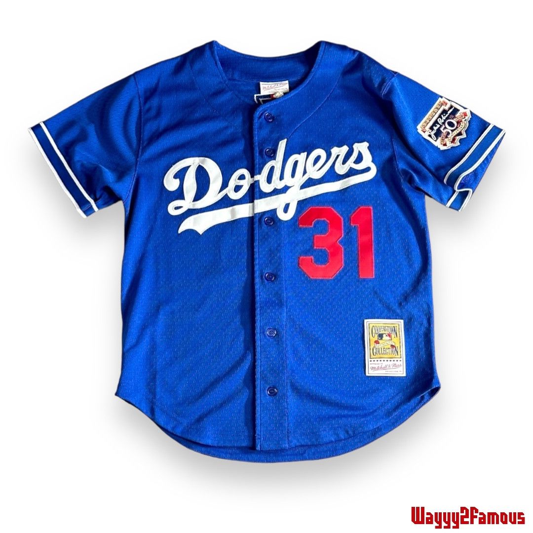 MLB × Mitchell & Ness Mike Piazza Cooperstown Collection Jersey *NWT* Size US M / EU 48-50 / 2 - 1 Thumbnail