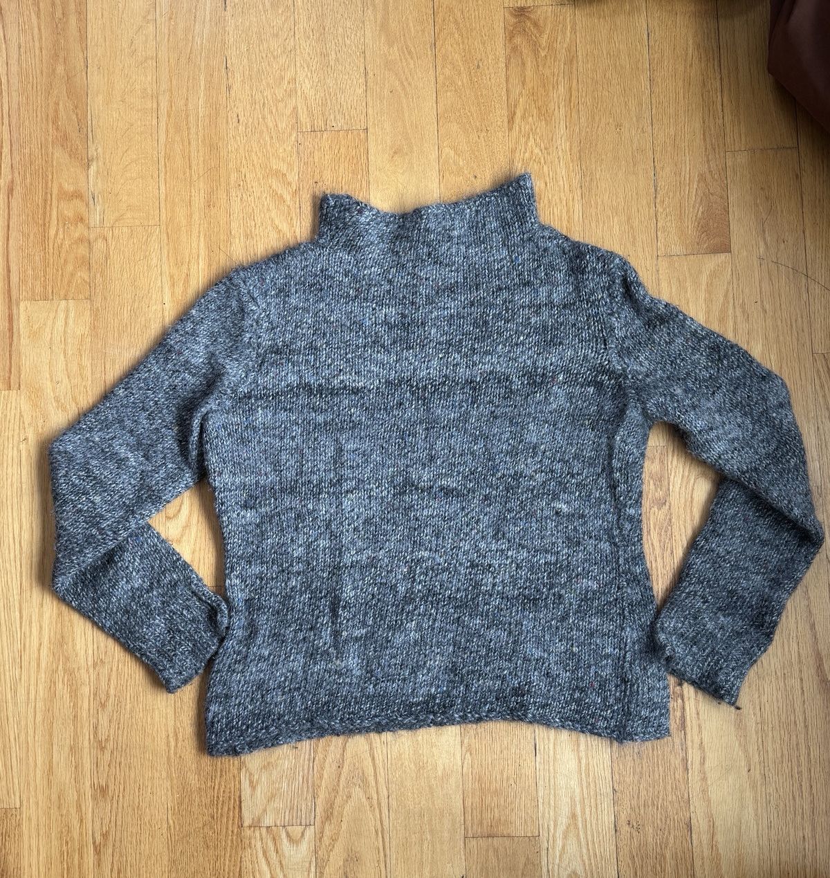 The Row The Row Wool Funnel Neck Grey Sweater Size M / US 6-8 / IT 42-44 - 3 Thumbnail