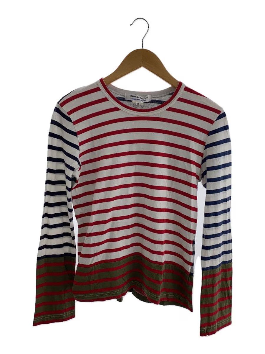 Reconstructed Striped Long Sleeve Tee