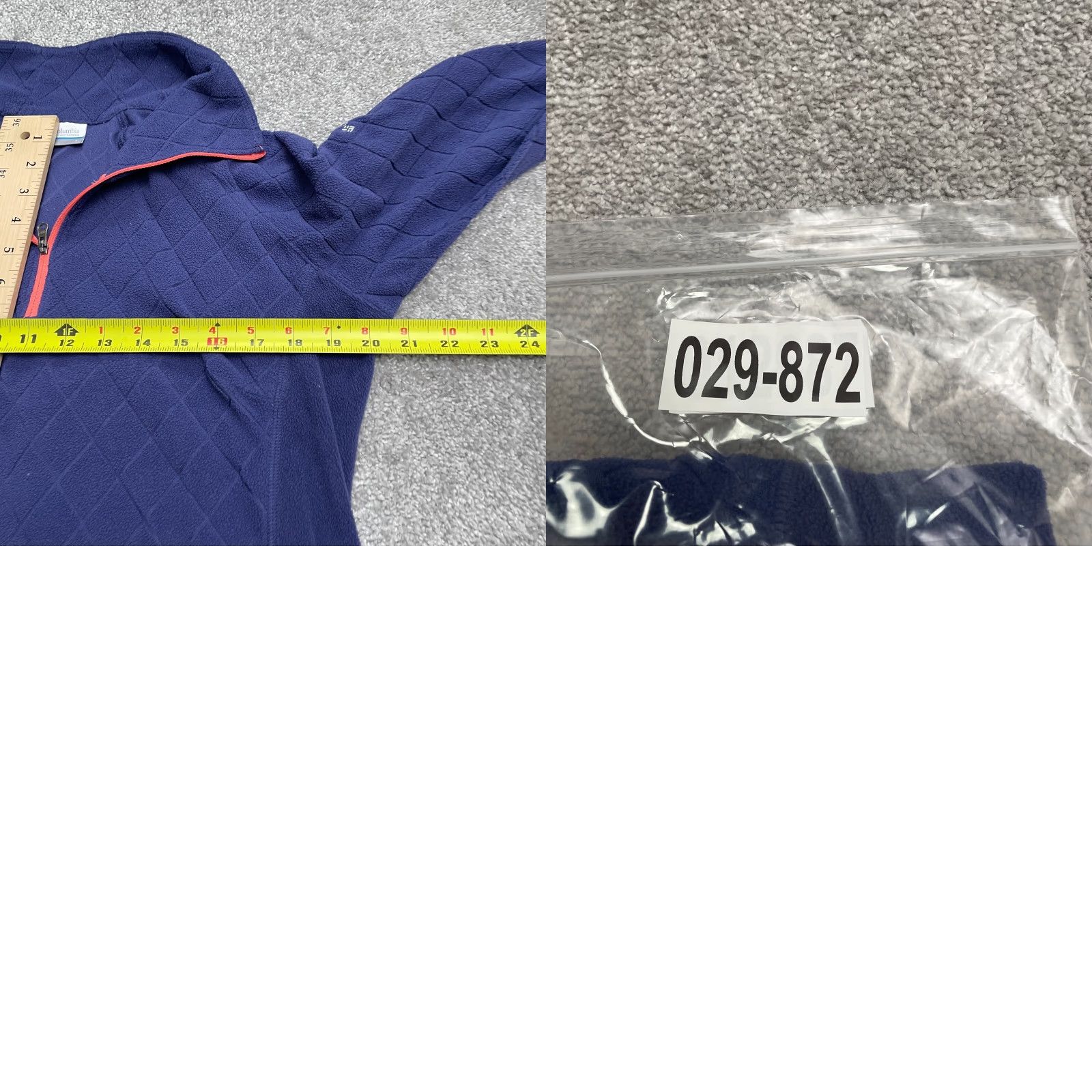 Vintage Columbia Jacket Womens L Blue 1/4 Zip Fleece Glacial III Outdoor Size L / US 10 / IT 46 - 8 Thumbnail