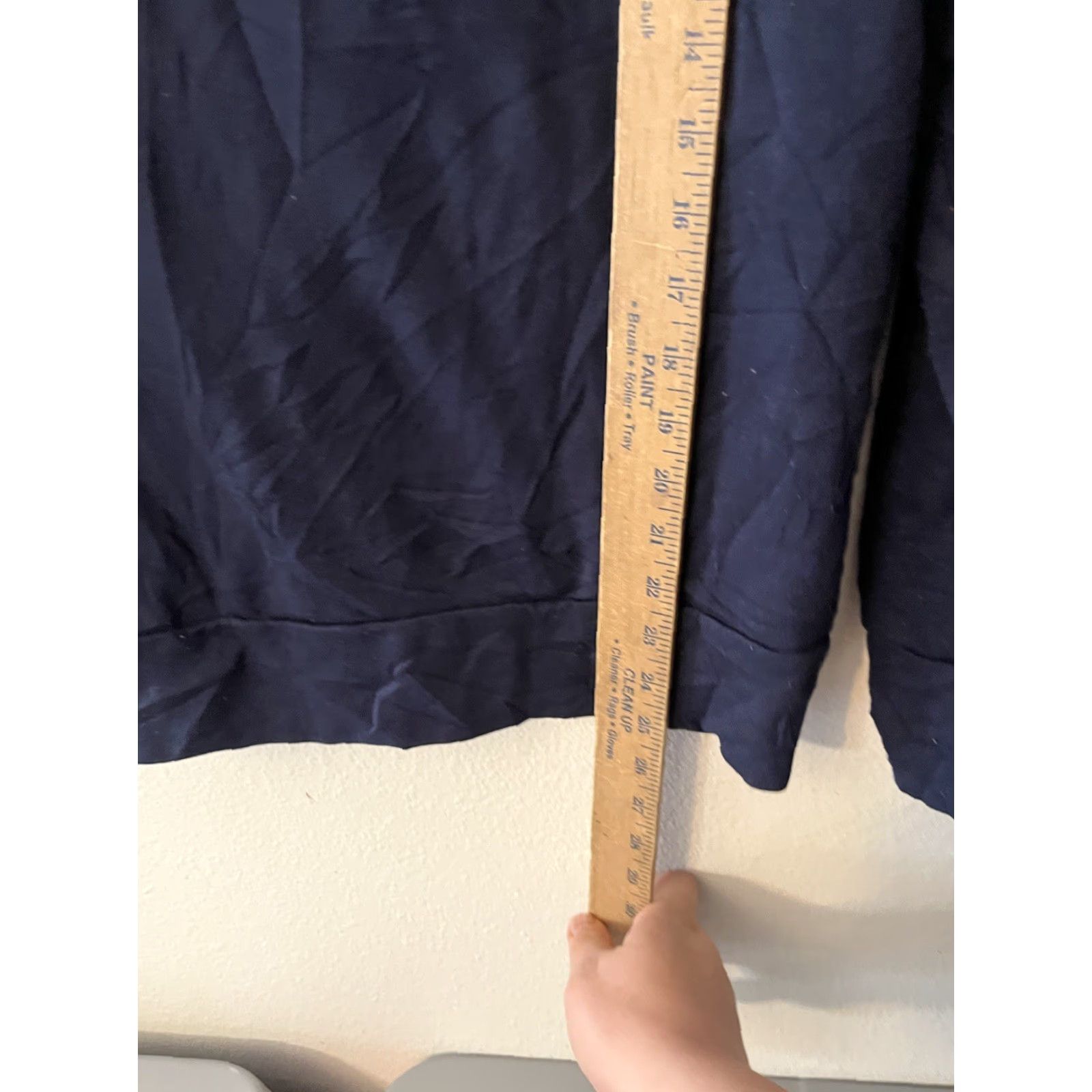 Eddie Bauer Eddie Bauer Pullover Hoodie Sweatshirt Women's Size S Navy Blue Hooded Pullover Size S / US 4 / IT 40 - 4 Thumbnail