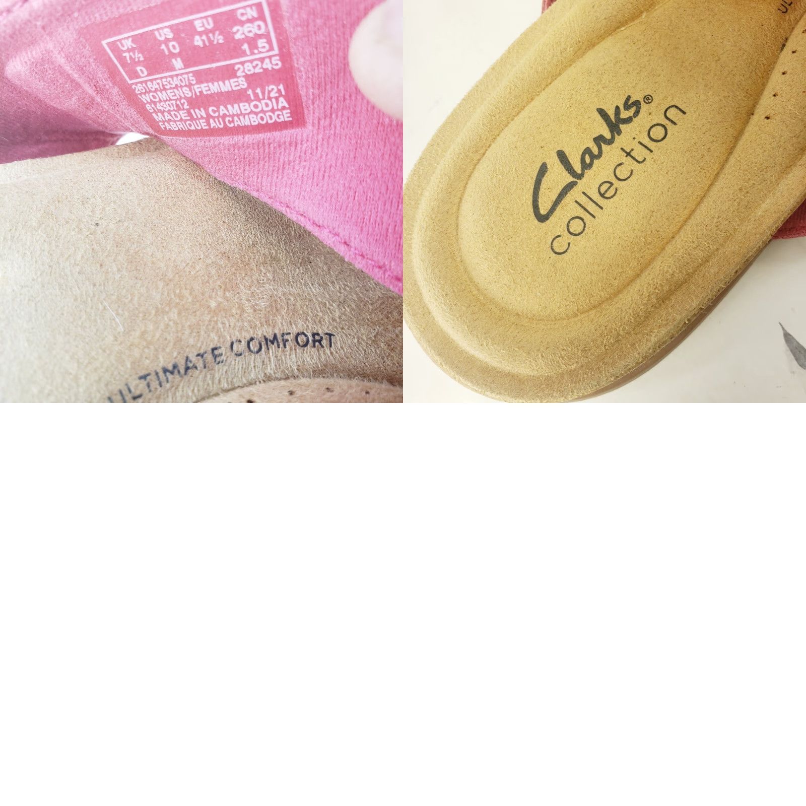 Clarks Clarks Collection Sandals Womens 10M Brynn Madi Thong Toe-Loop Red 26164863 Size US 10 / IT 40 - 8 Thumbnail