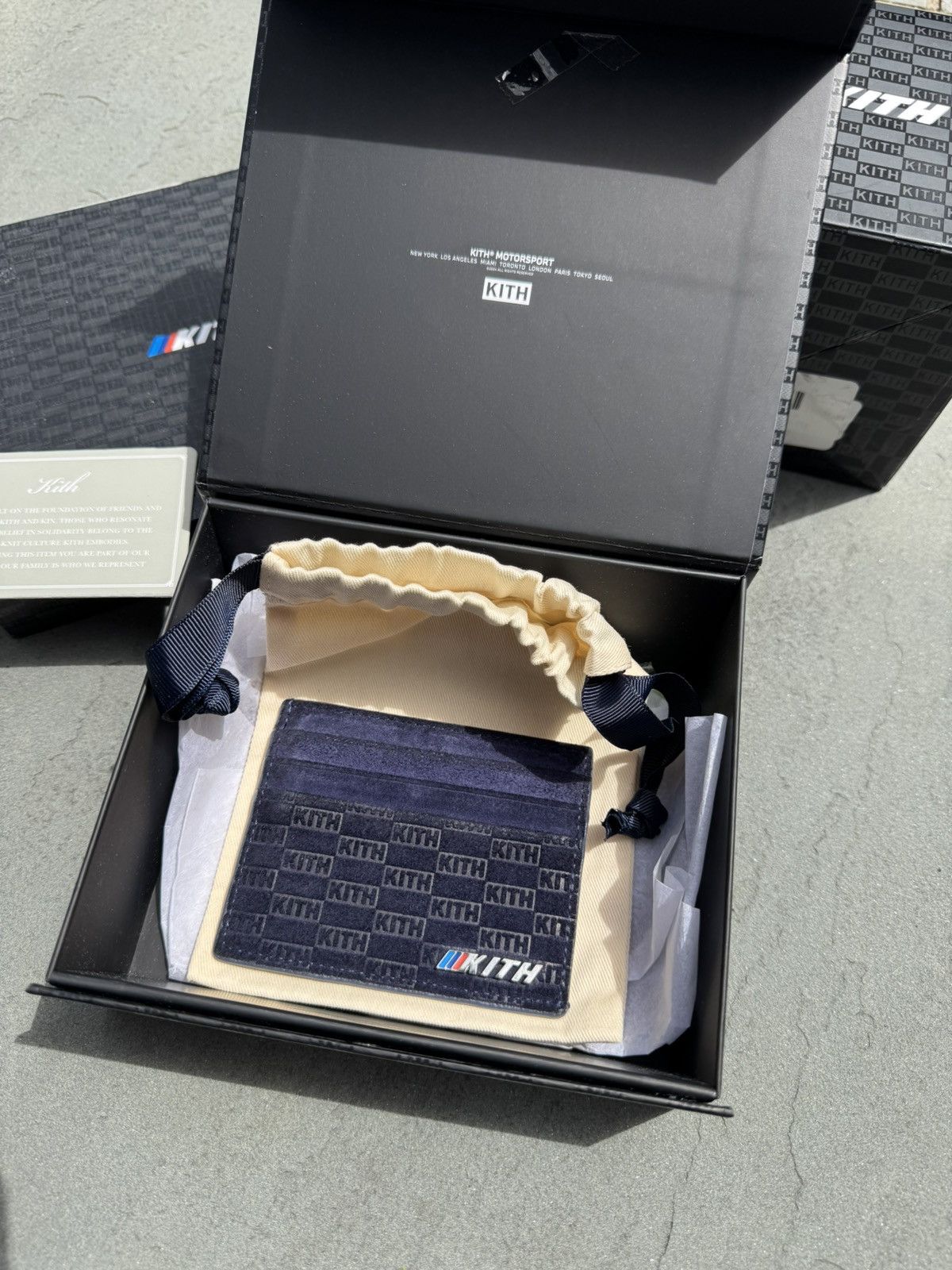 BMW × Kith KITH BMW Cardholder Size ONE SIZE - 15 Thumbnail