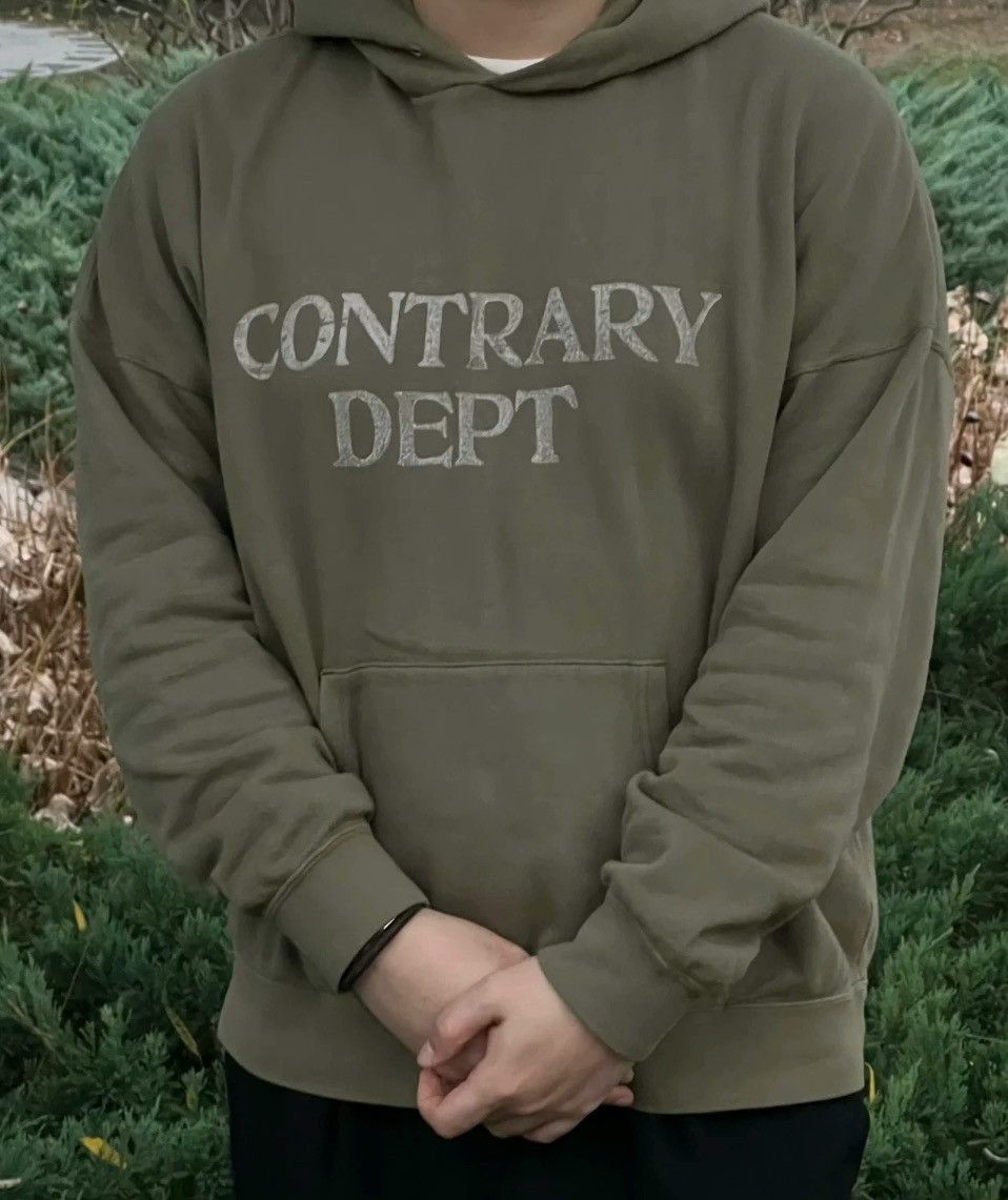 Visvim VISVIM 19SS CONTRARY DEPT JUMBO HOODIE 2412-Nextarrow Size US M / EU 48-50 / 2 - 8 Thumbnail