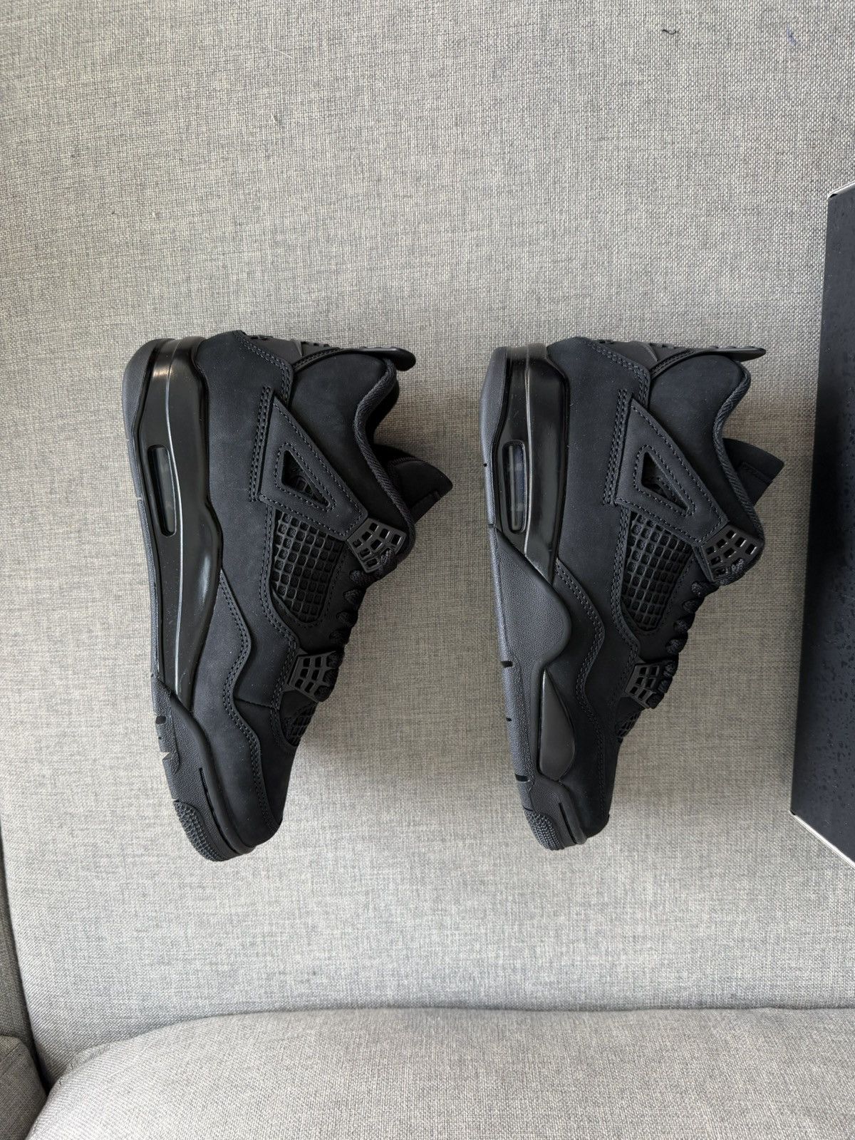 Jordan Brand Jordan Retro 4 Black Cat Size US 8.5 / IT 38.5 - 8 Thumbnail