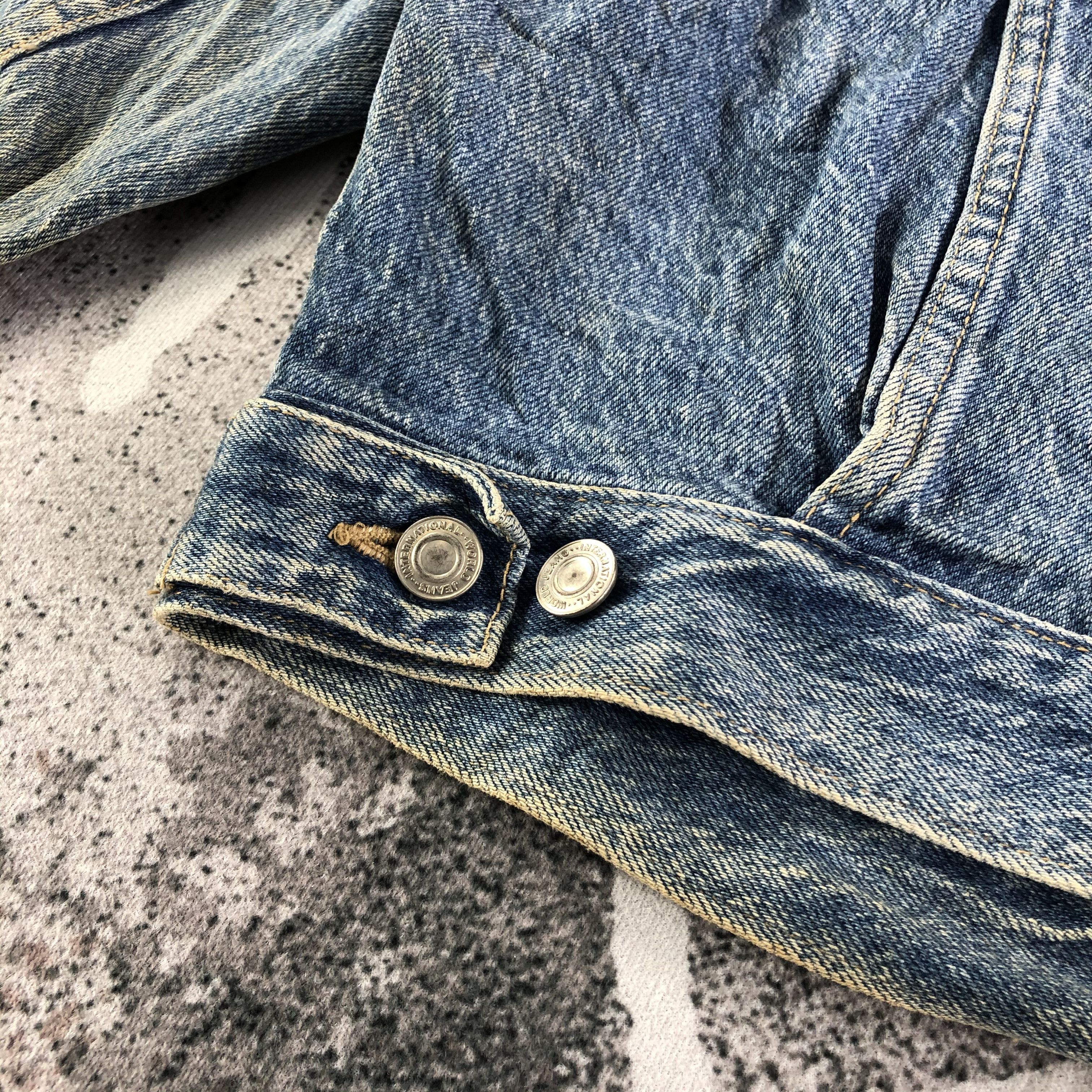 Big John Vintage Dirty Wash Big John Denim Jacket Size US M / EU 48-50 / 2 - 4 Thumbnail