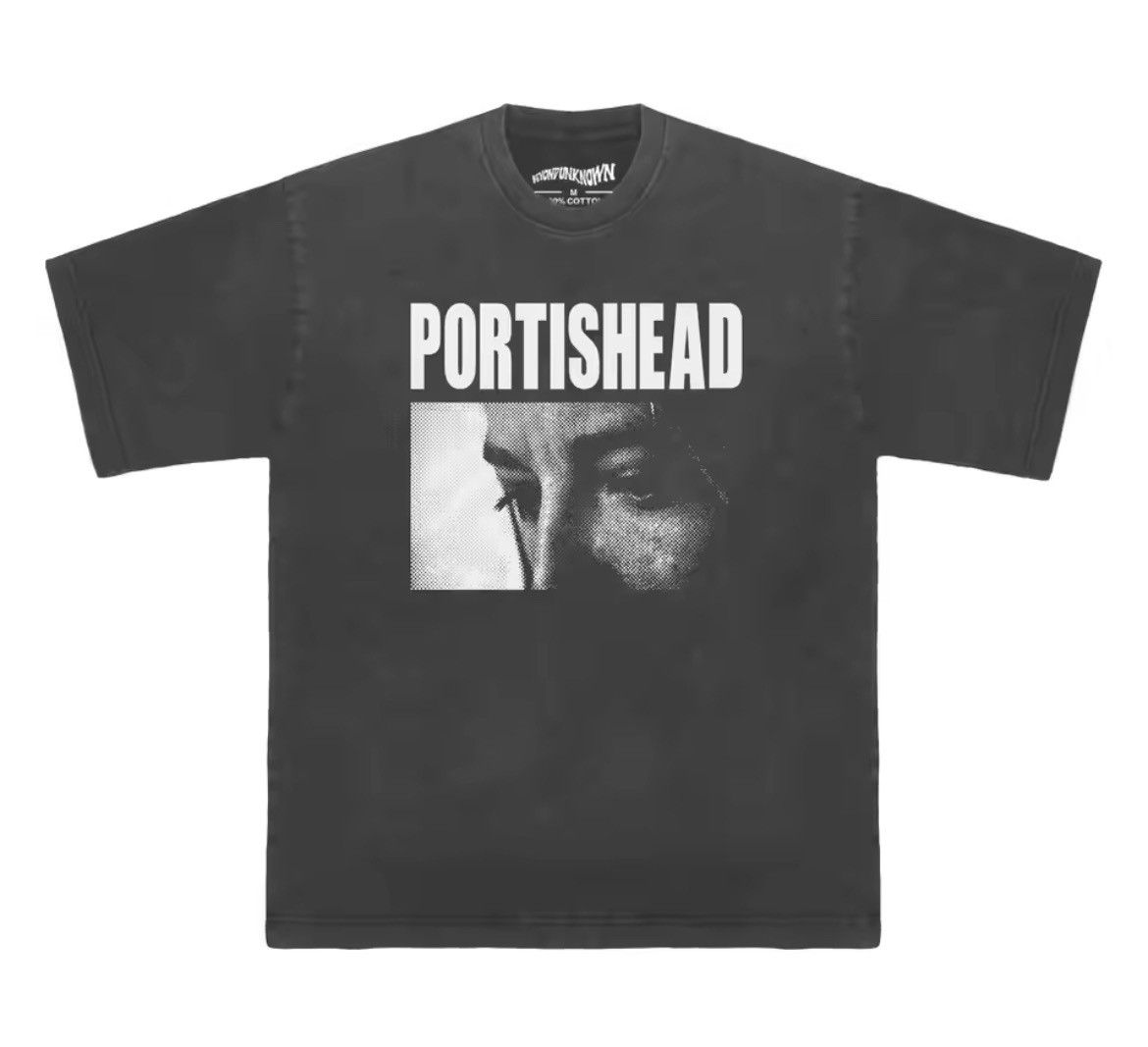 Japanese Brand Portishead Downtempo Graphic Printed Cotton Washed Tshirt Size US XXL / EU 58 / 5 - 2 Thumbnail