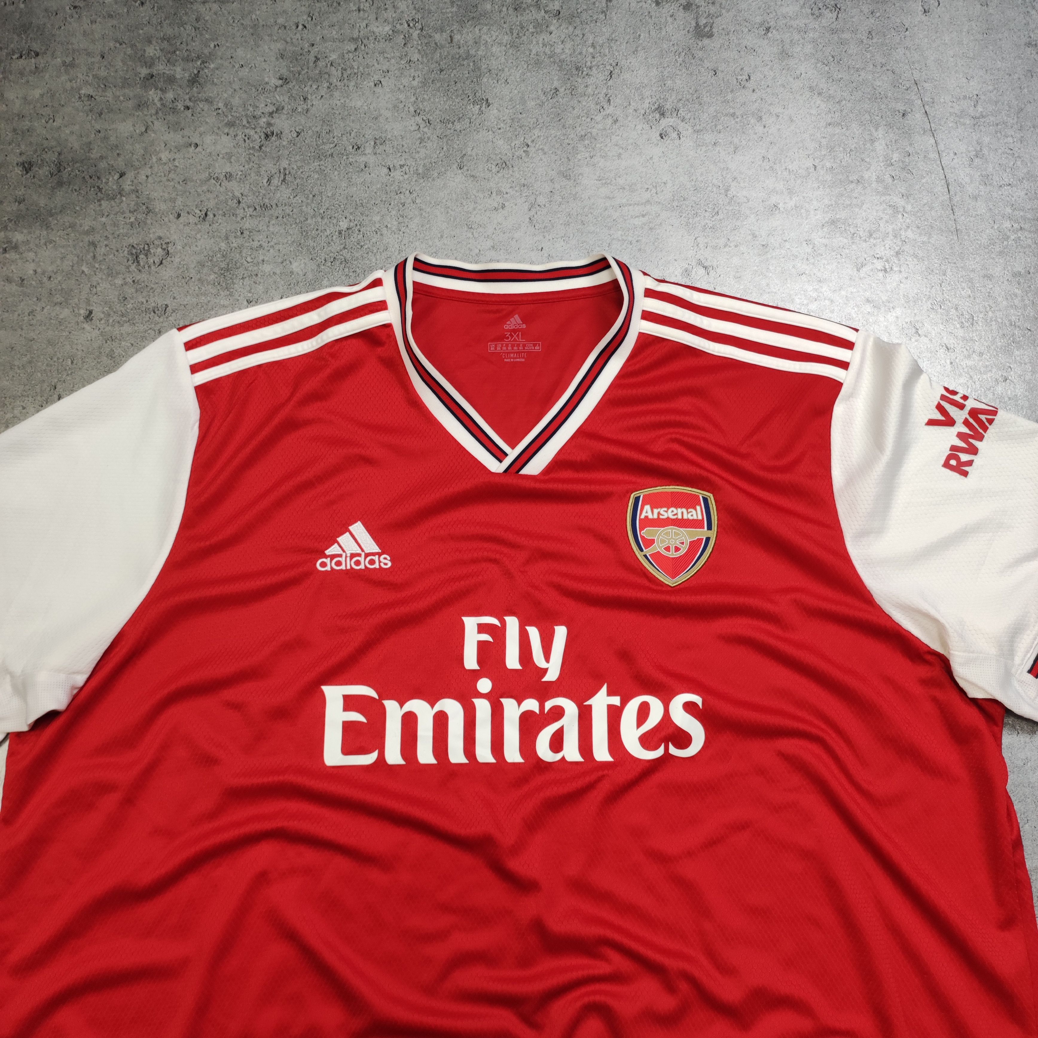 Adidas RARE 3XL Size Adidas x Arsenal London 2020 Home Jersey Size US XXL / EU 58 / 5 - 3 Thumbnail