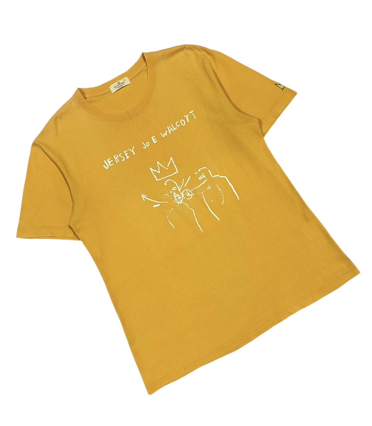Jean-Michel Basquiat × Vintage Vtg🔥Y2k Jean-Michel Basquiat Jersey Joe Walcott Art Tee Size US L / EU 52-54 / 3 - 6 Thumbnail