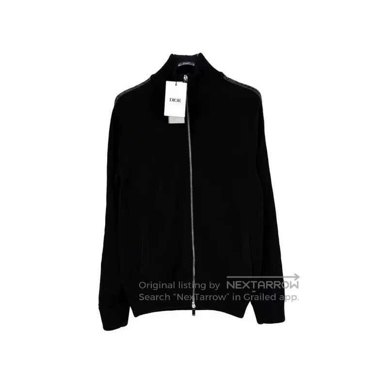 Dior Dior Black sleeve classic logo zipper cardigan coat Size US S / EU 44-46 / 1 - 1 Thumbnail