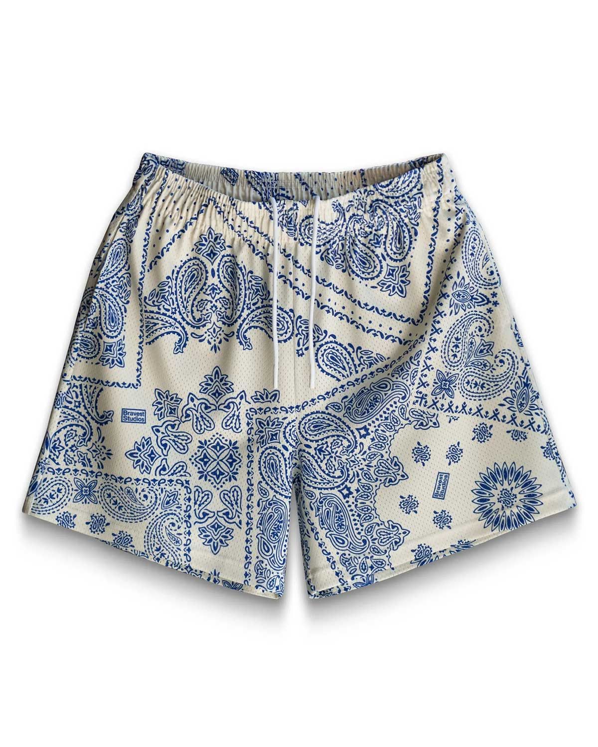 Bravest Studios Porcelain Shorts White/Blue Size US 38 / EU 54 - 1 Preview