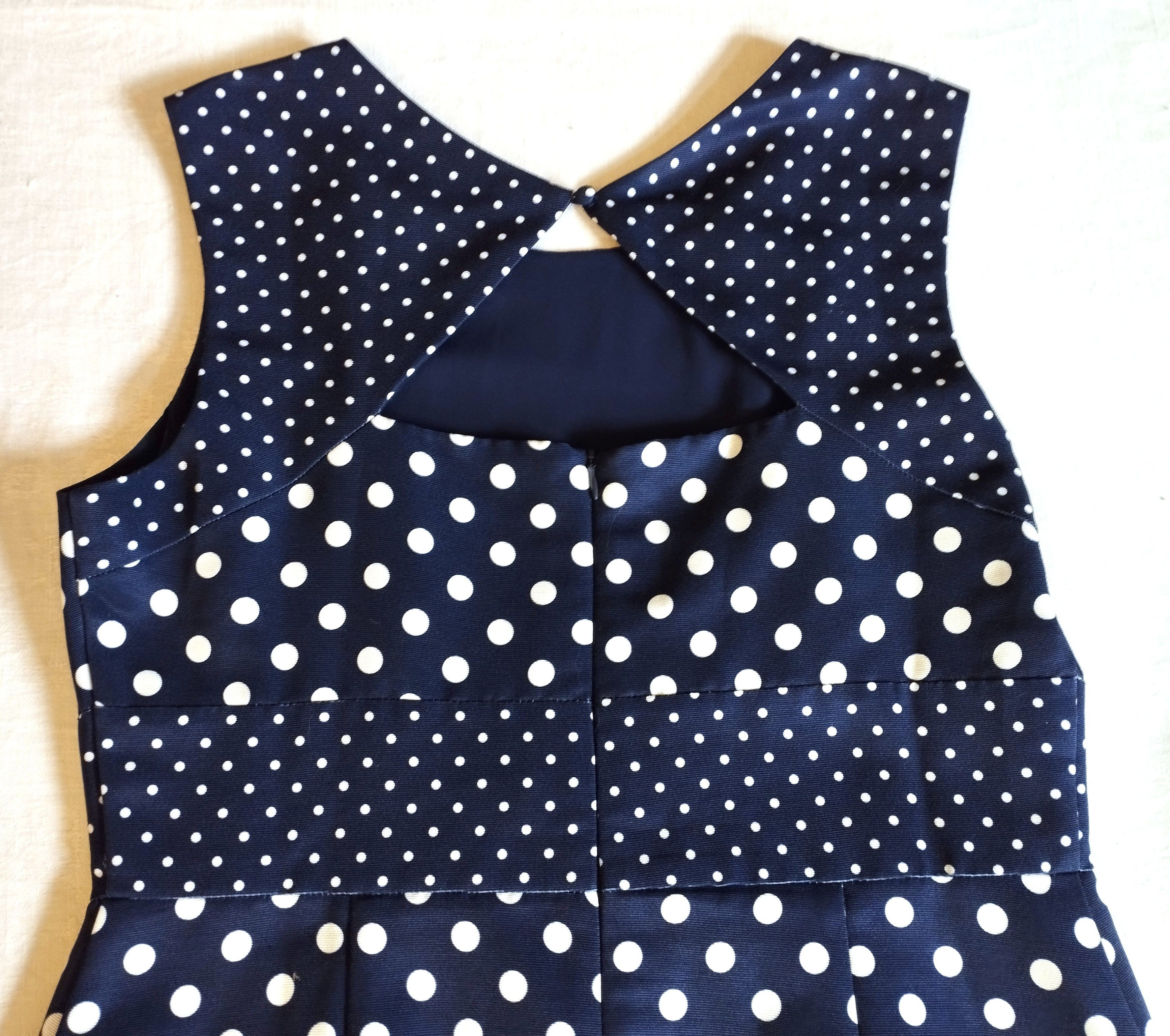 Designer René Derhy Robe Preppy Dotties T M Size M / US 6-8 / IT 42-44 - 9 Thumbnail