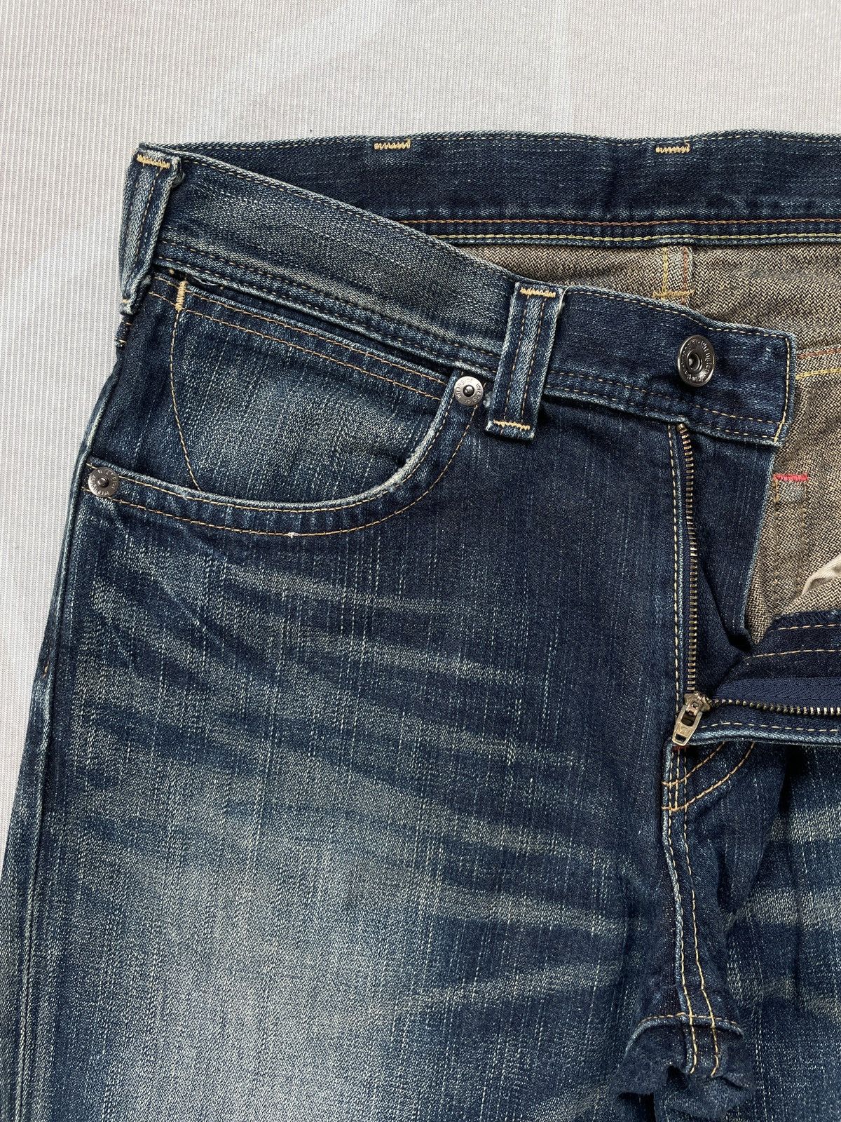 Wrangler Wrangler Straight Jeans (LG113) Size US 30 / EU 46 - 6 Thumbnail