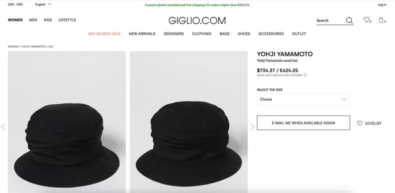 Yohji Yamamoto #REF! Size ONE SIZE - 4 Thumbnail