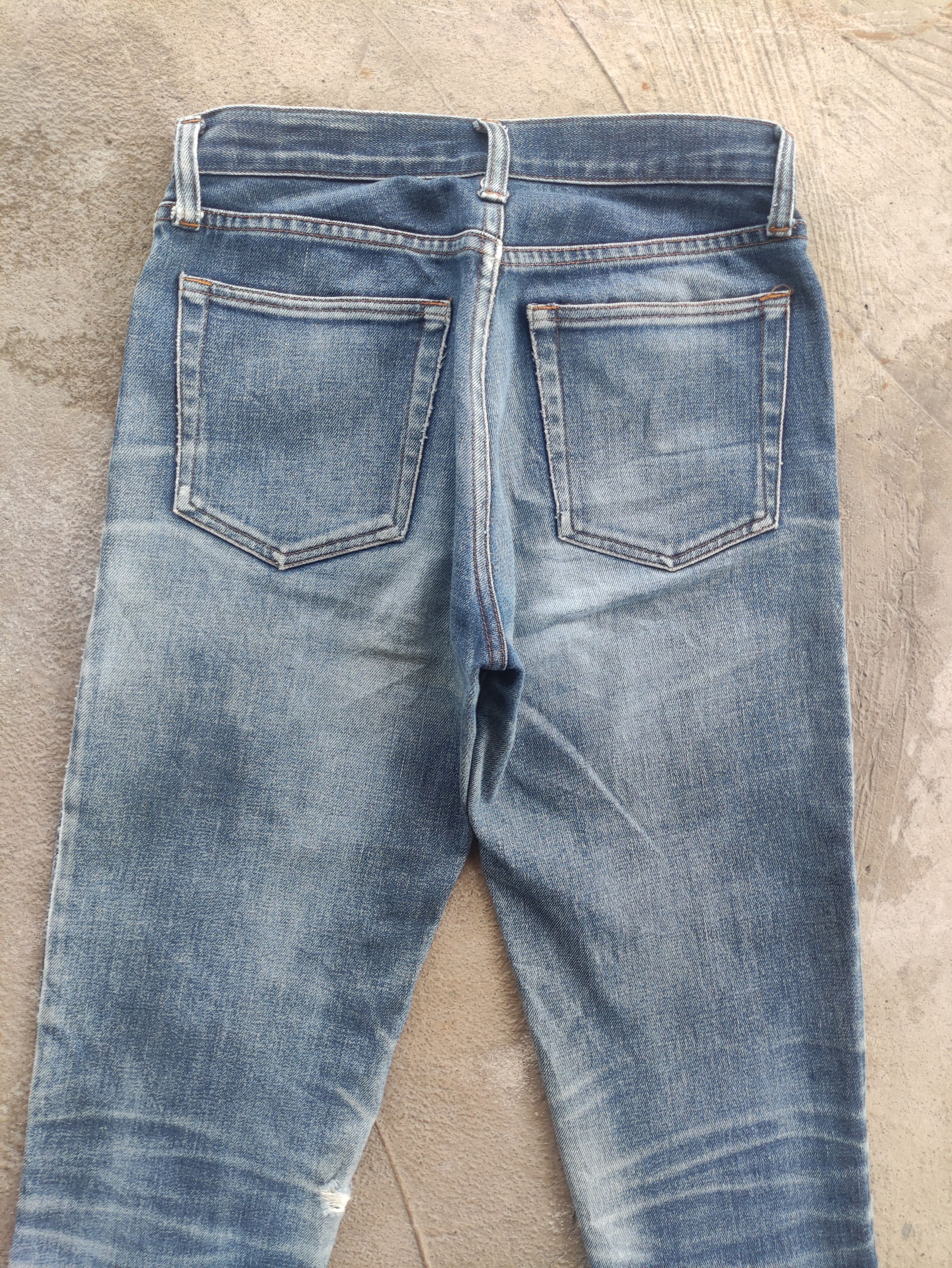 Japanese Brand Vintage Japanese Jean Distressed Faded Denim Pants Size 28" / US 6 / IT 42 - 9 Thumbnail