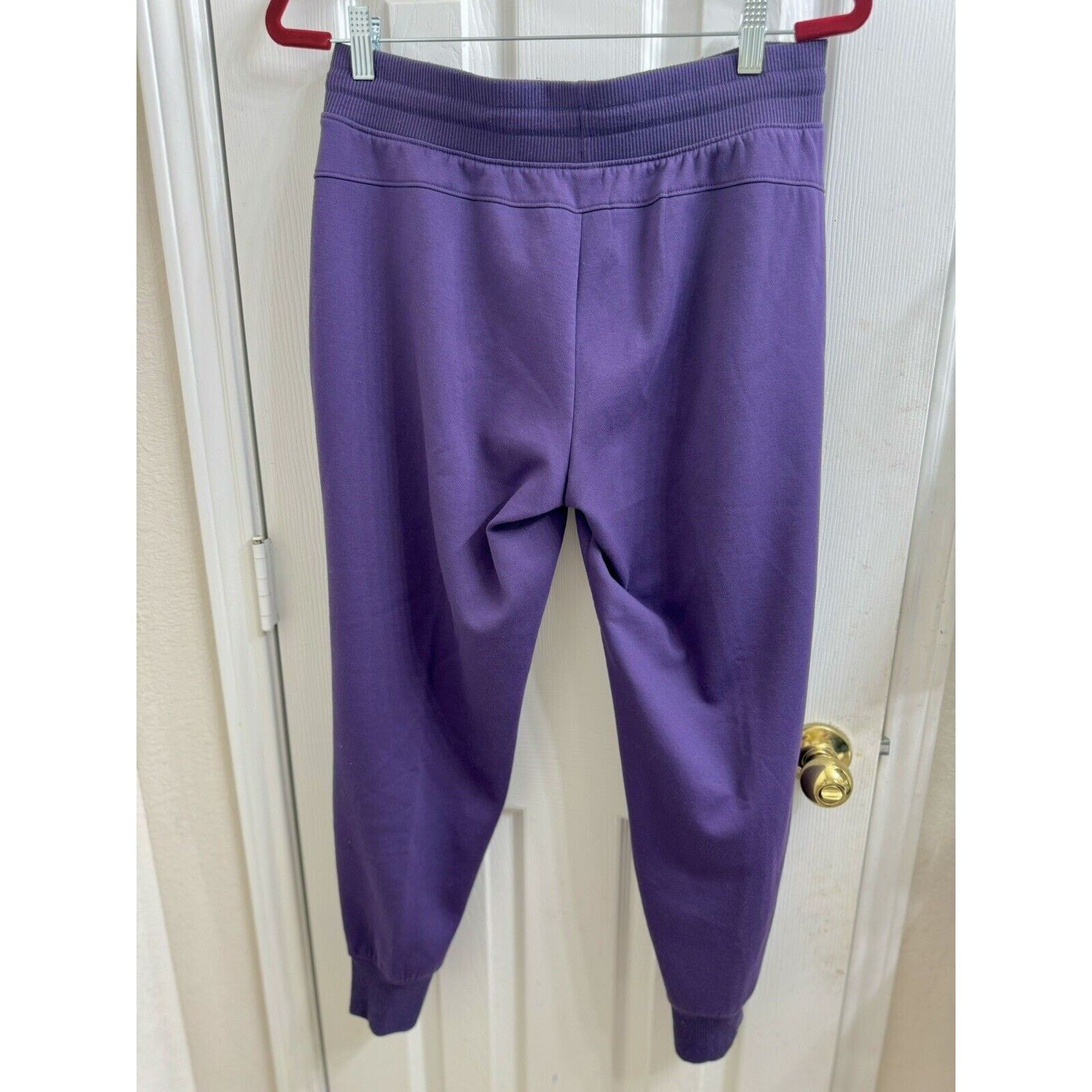 Athletic Works Athletic Works Drawstring Sweatpants In Purple - Size M Size 30" / US 8 / IT 44 - 4 Thumbnail