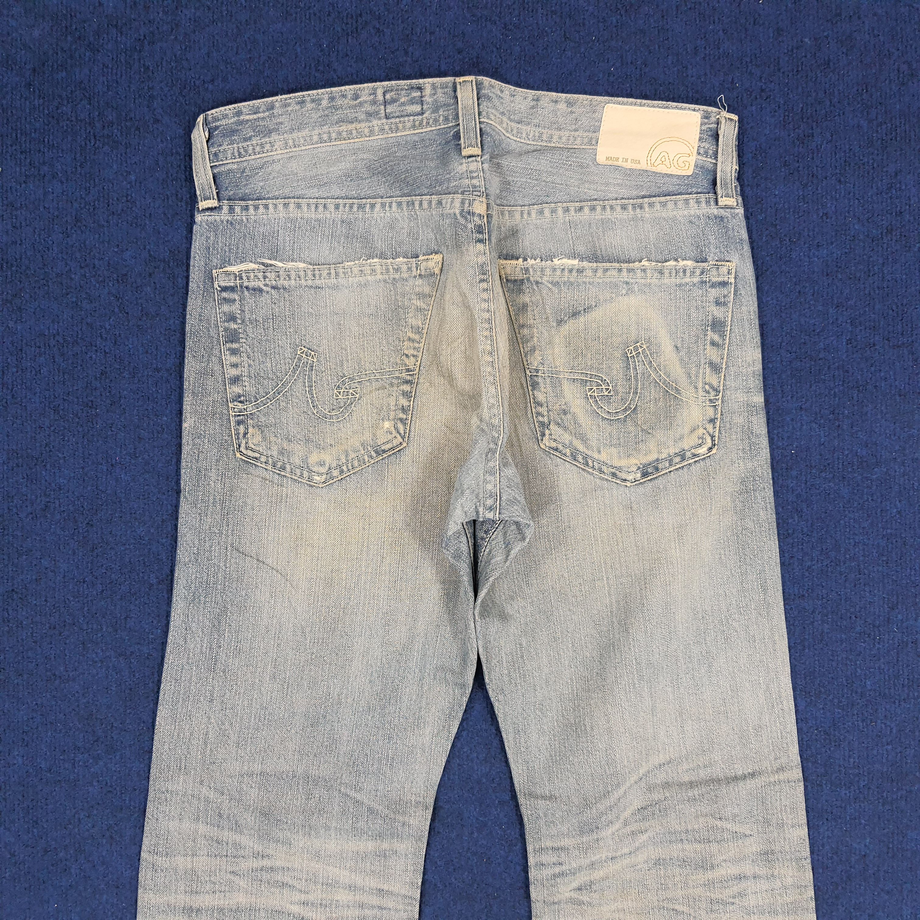 AG Adriano Goldschmied × Designer × Vintage Vintage AG Adriano Goldschmied Designer Denim Pants Size US 30 / EU 46 - 2 Thumbnail