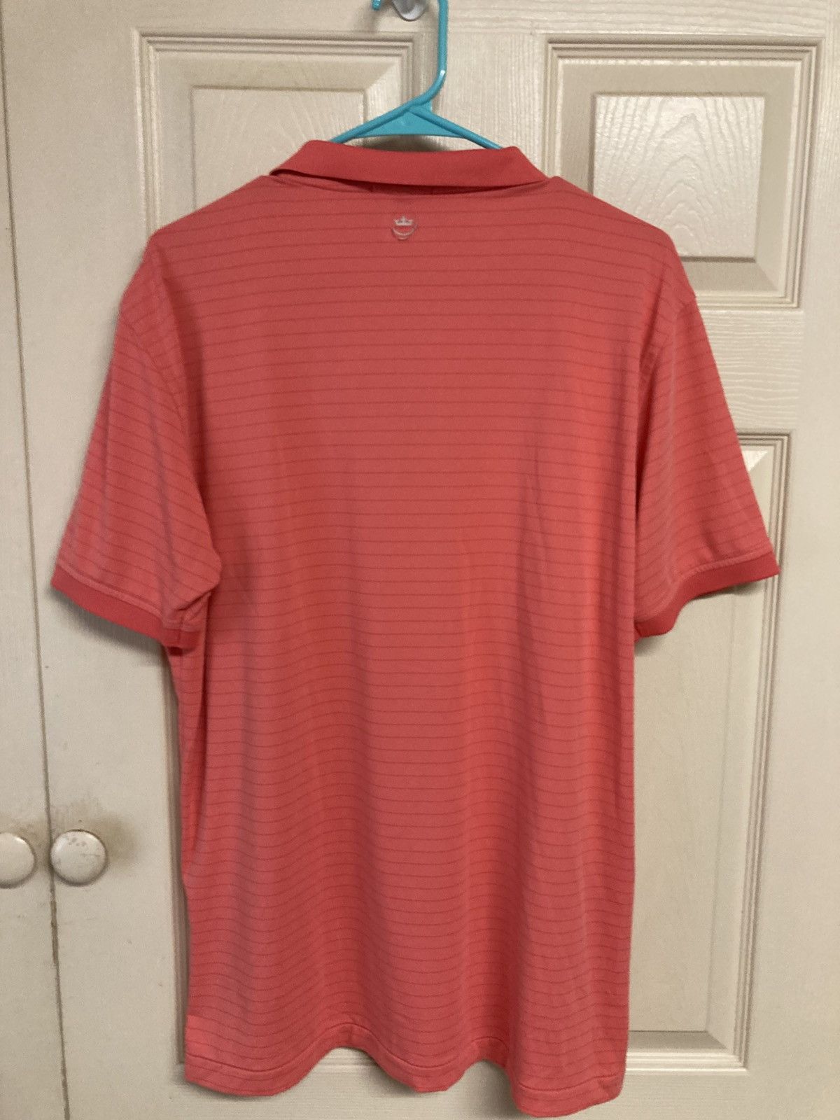 Peter Millar Peter Millar Crown Crafted Polo SS Striped Pink Size Large Size US L / EU 52-54 / 3 - 8 Thumbnail