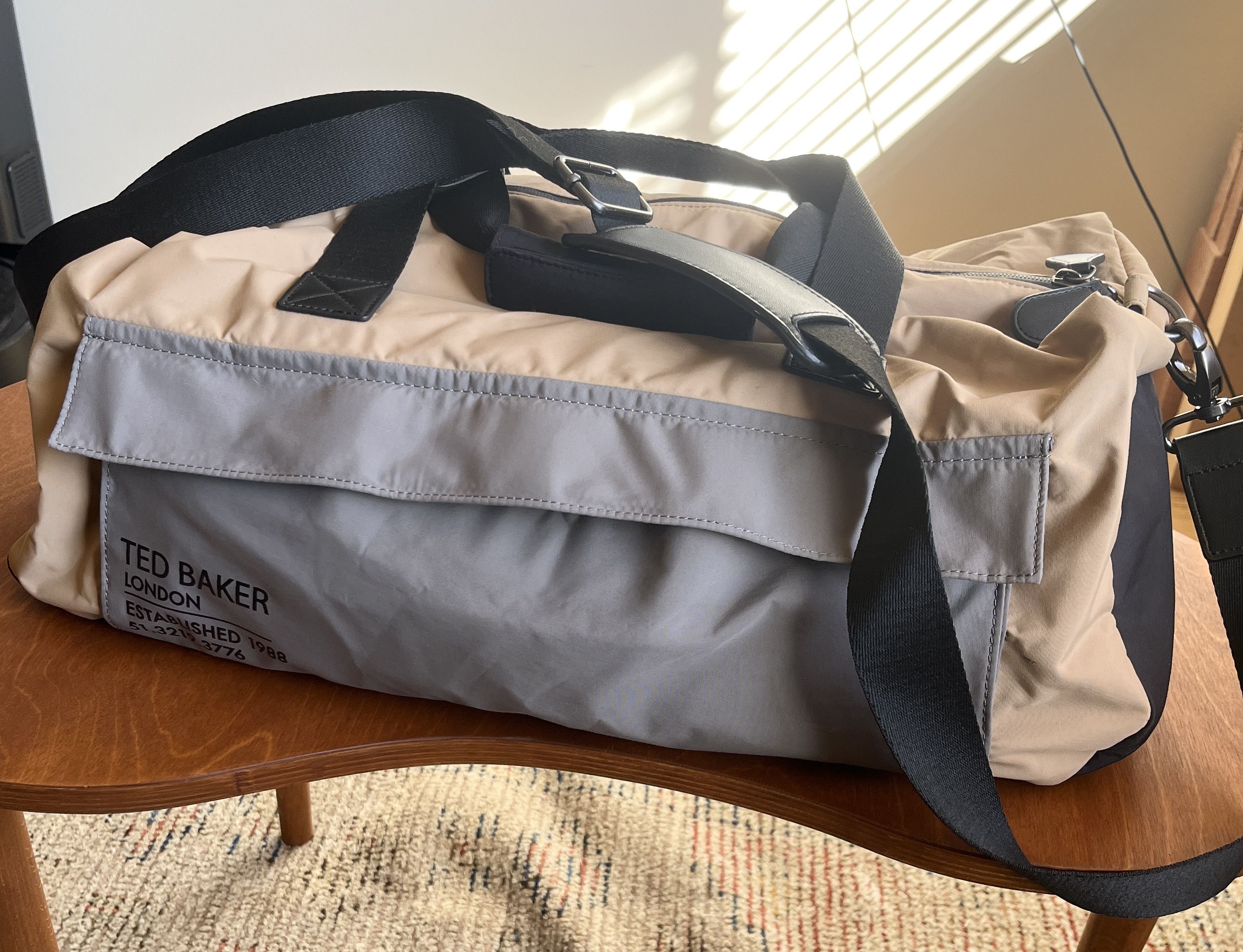 Ted Baker Ted Baker Nylon Weekender Bag Size ONE SIZE - 1 Thumbnail