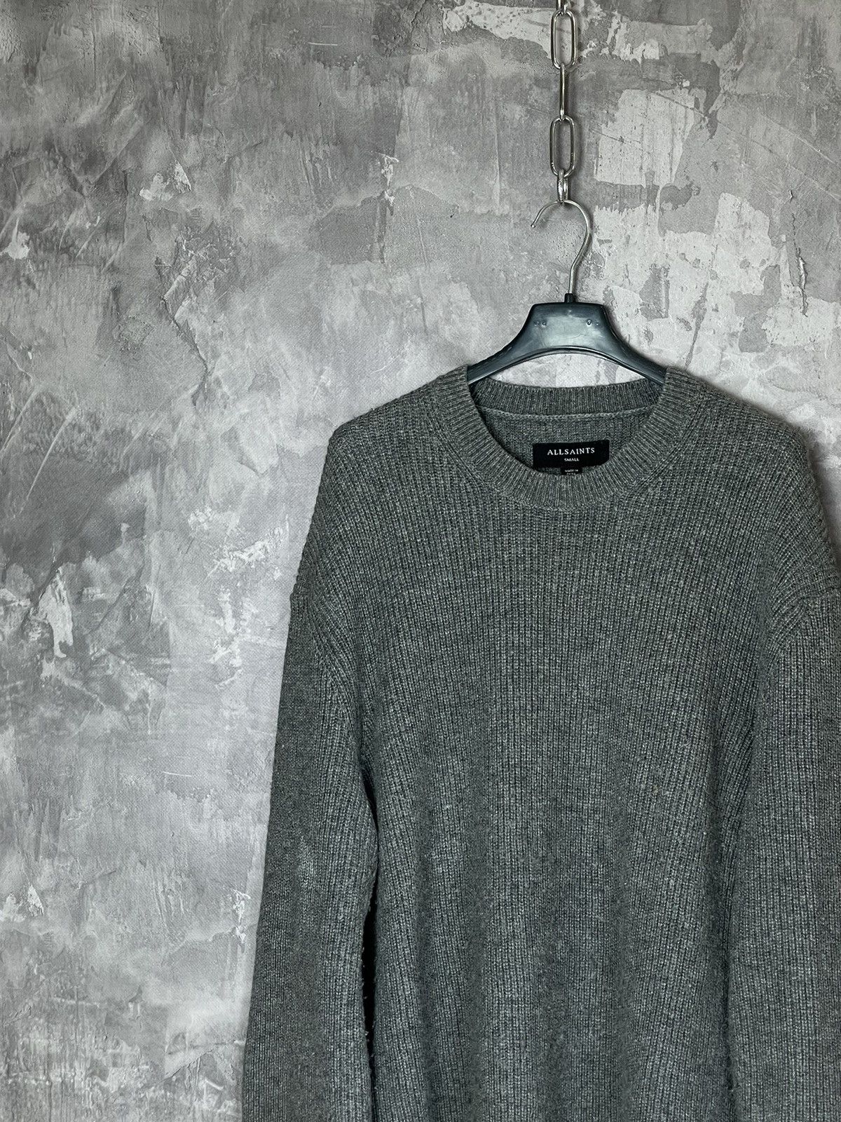 Allsaints Allsaints heavyweight knit fisherman japan style sweater Y2K Size US S / EU 44-46 / 1 - 3 Thumbnail