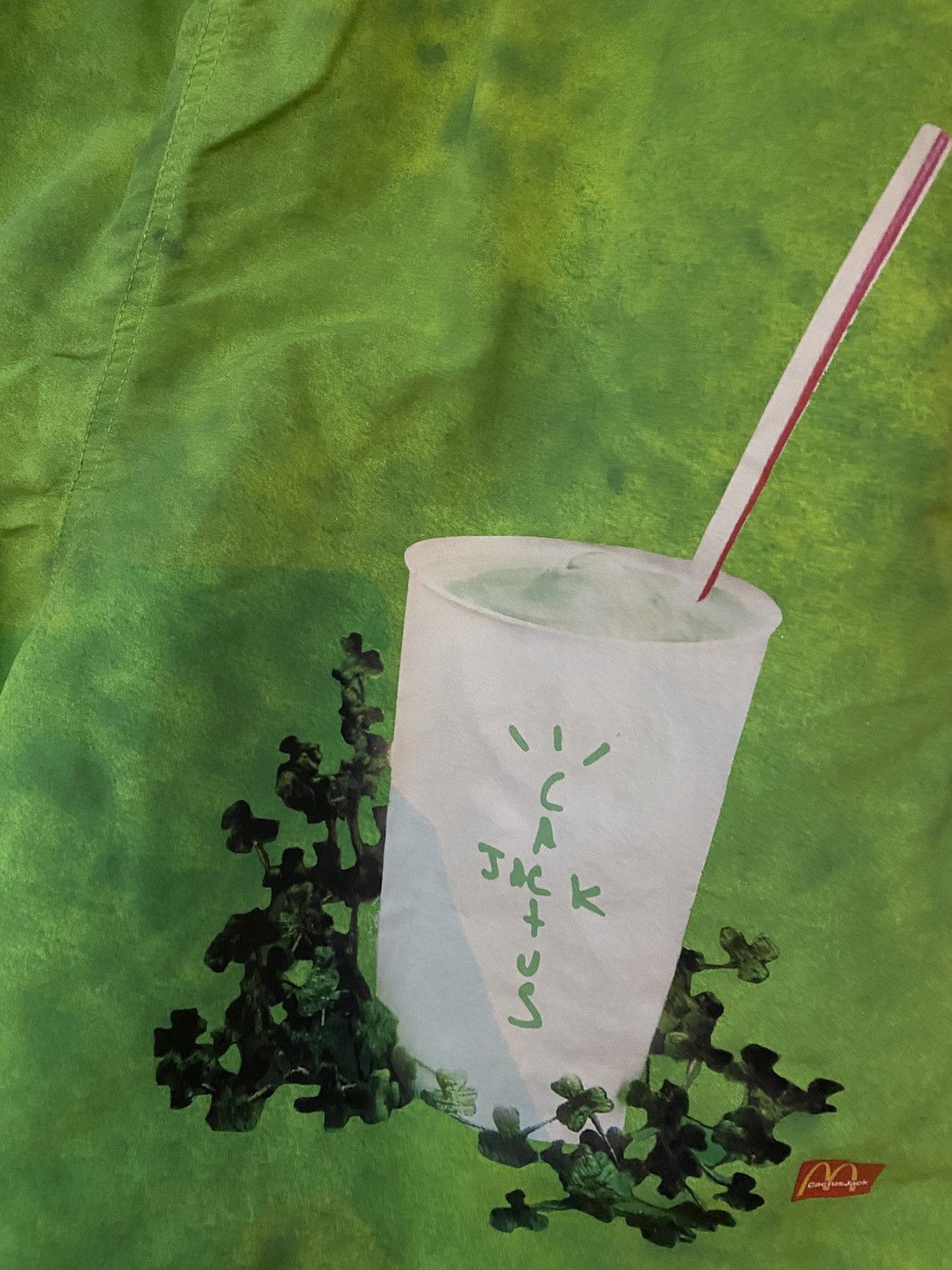 Other Cactus Jack x McDonalds Shamrock Shake Shorts Size US 42 / EU 58 - 2 Thumbnail